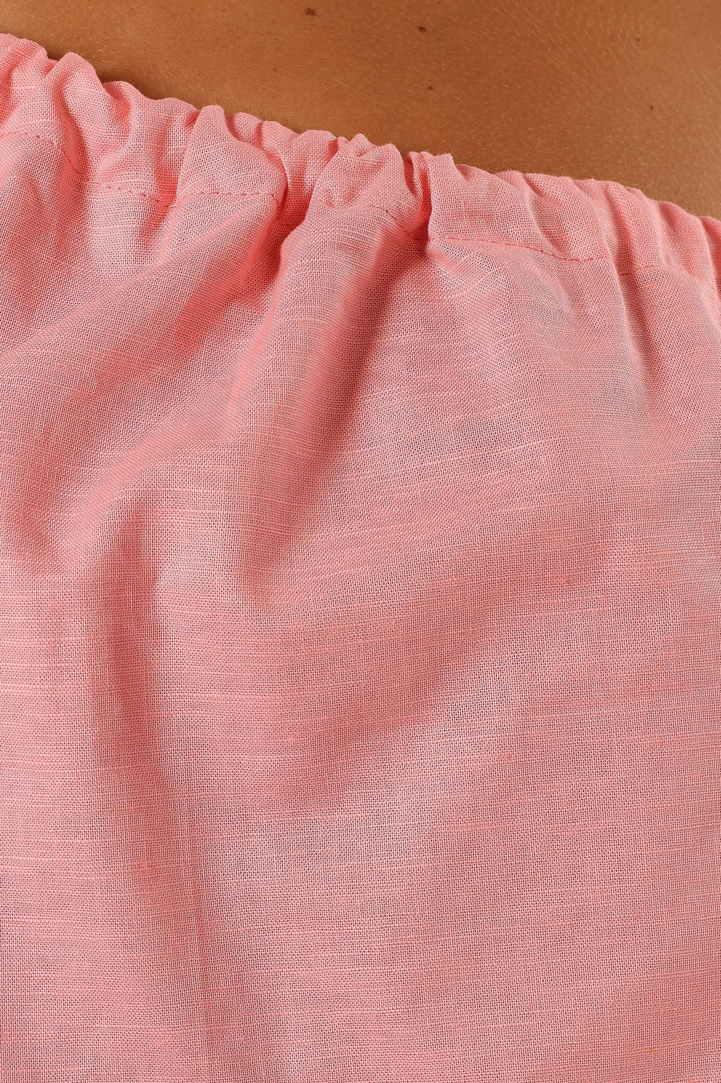 Keene One Shoulder Top - Pink