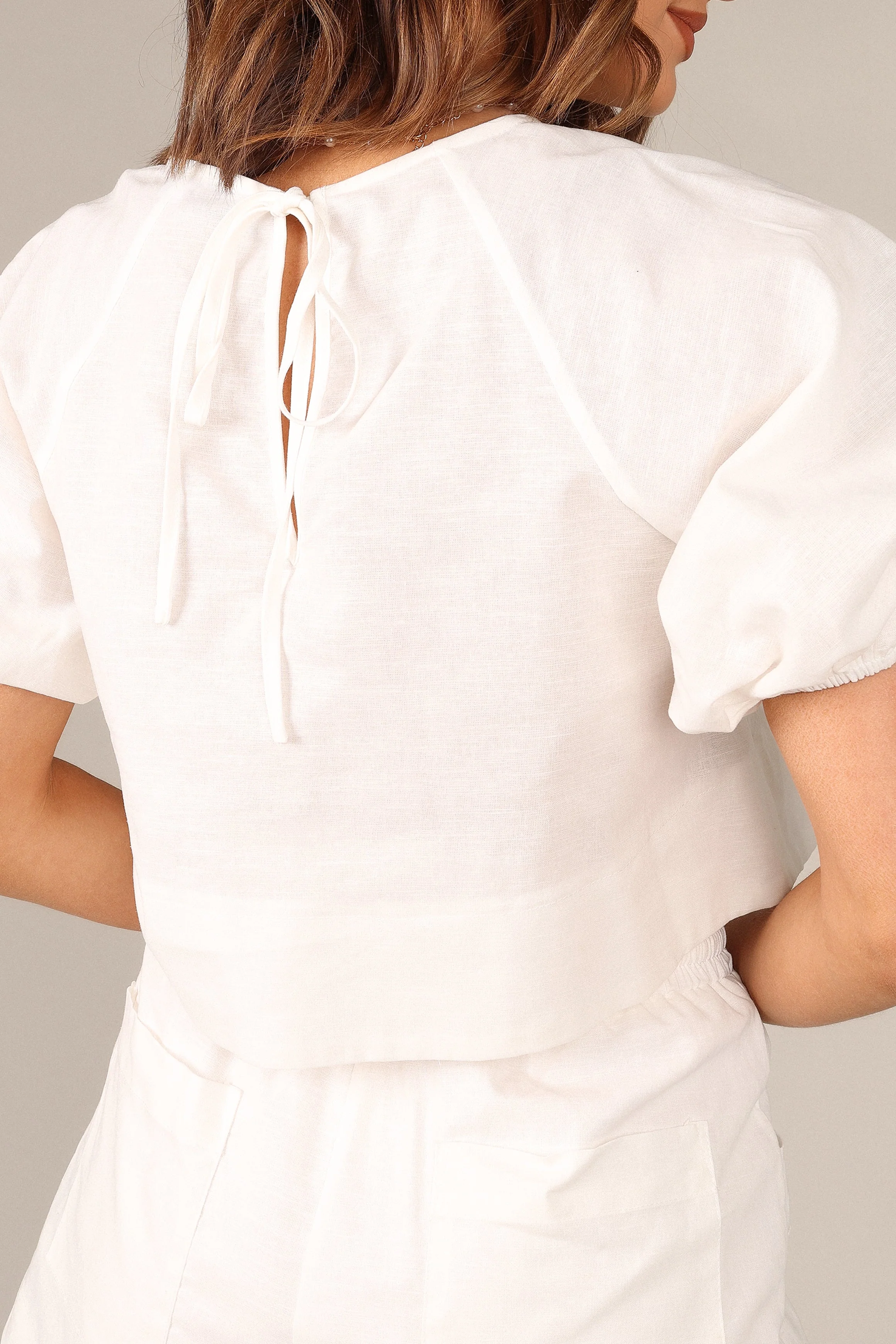 Chelsey Linen Set - White