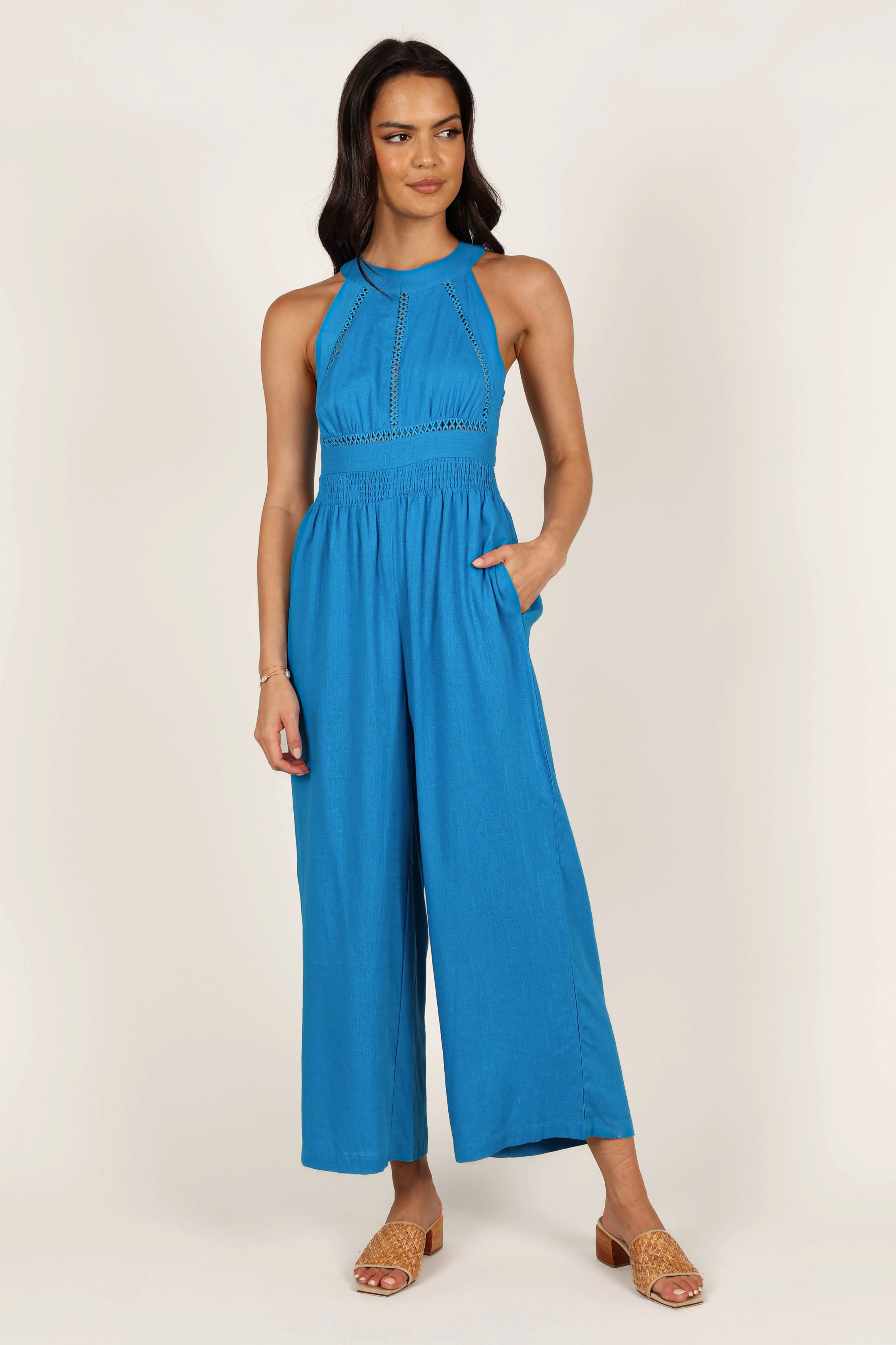Farrah Jumpsuit - Blue