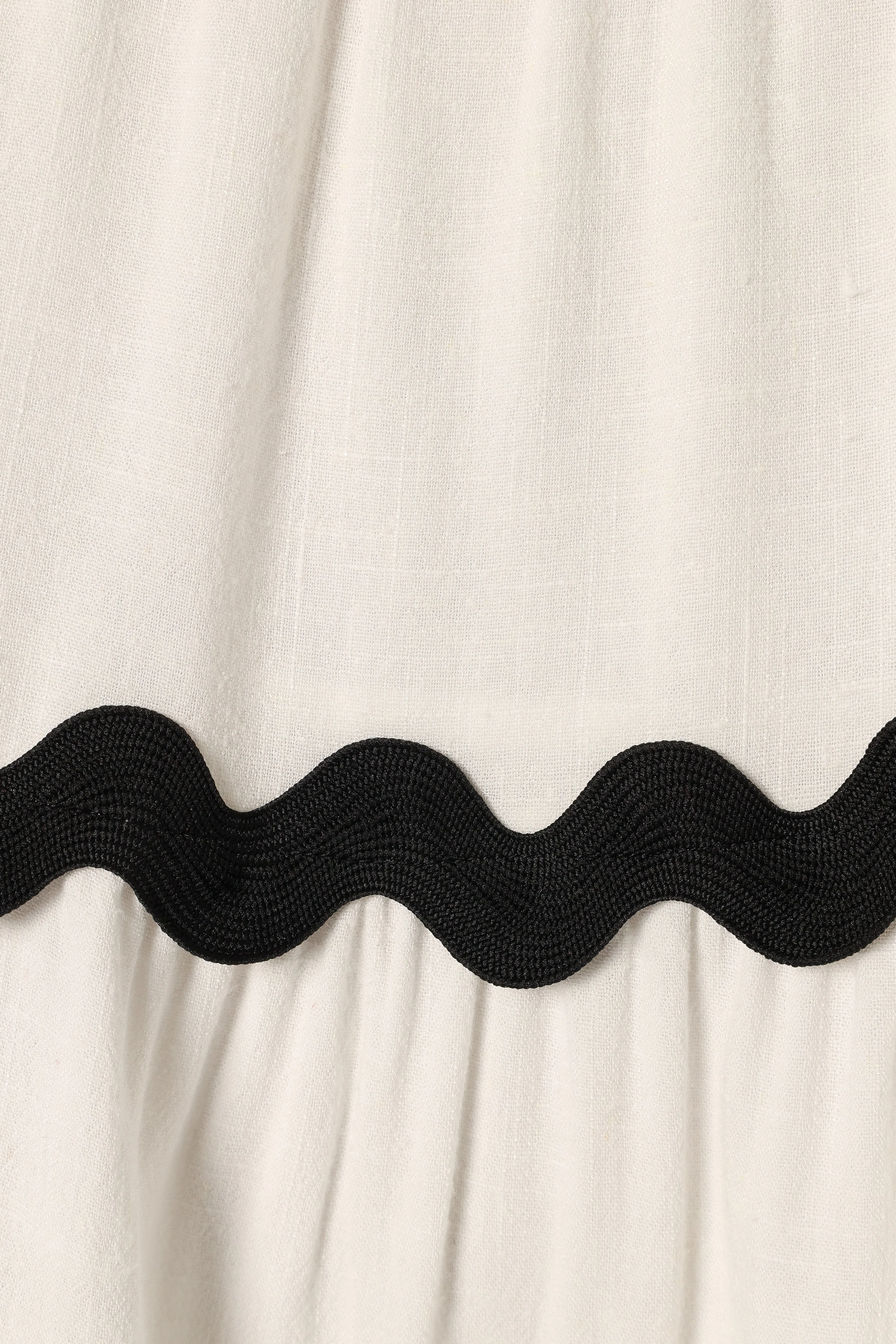 Uma Mini Dress - White Black