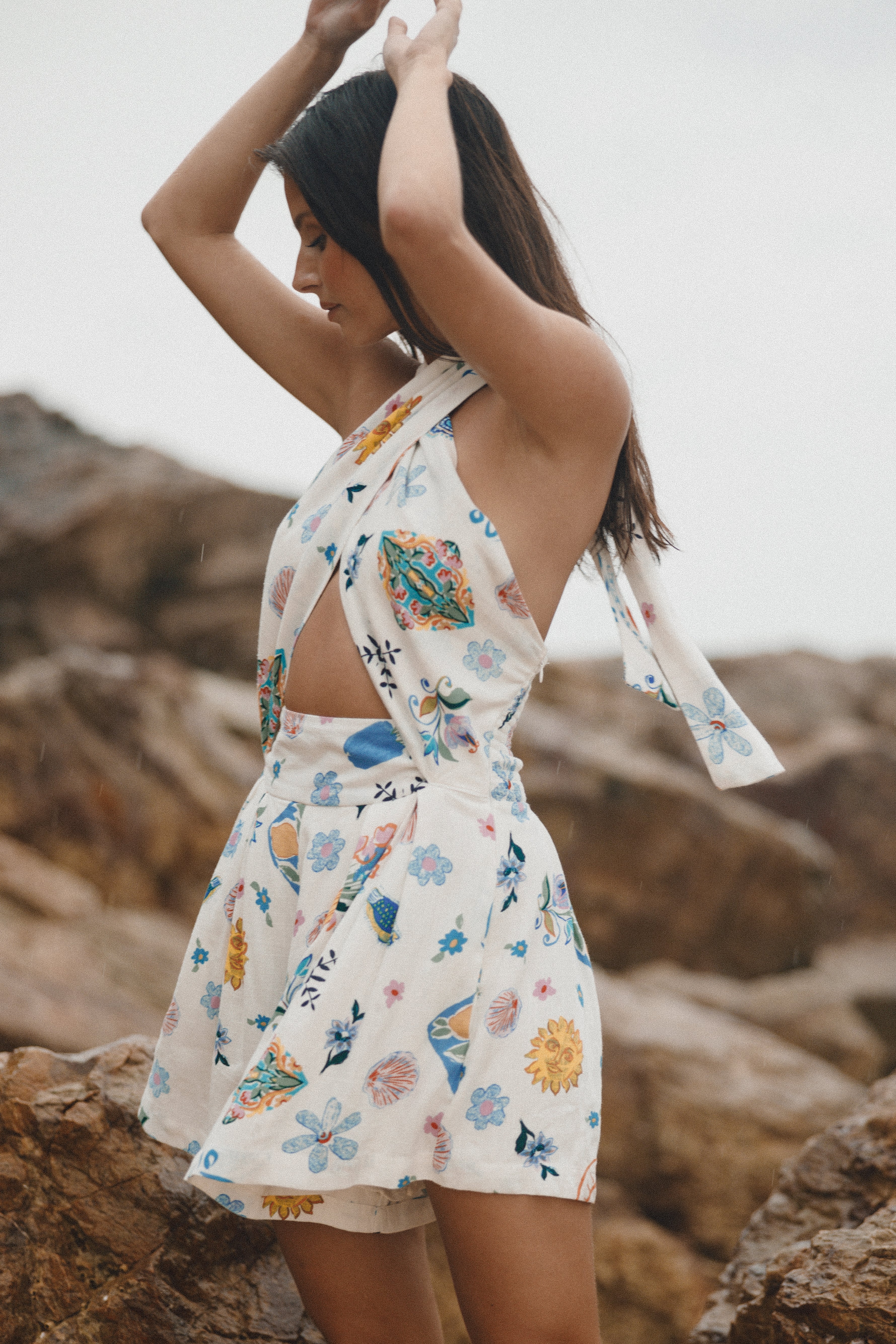 Lele Halter Playsuit - Portofino