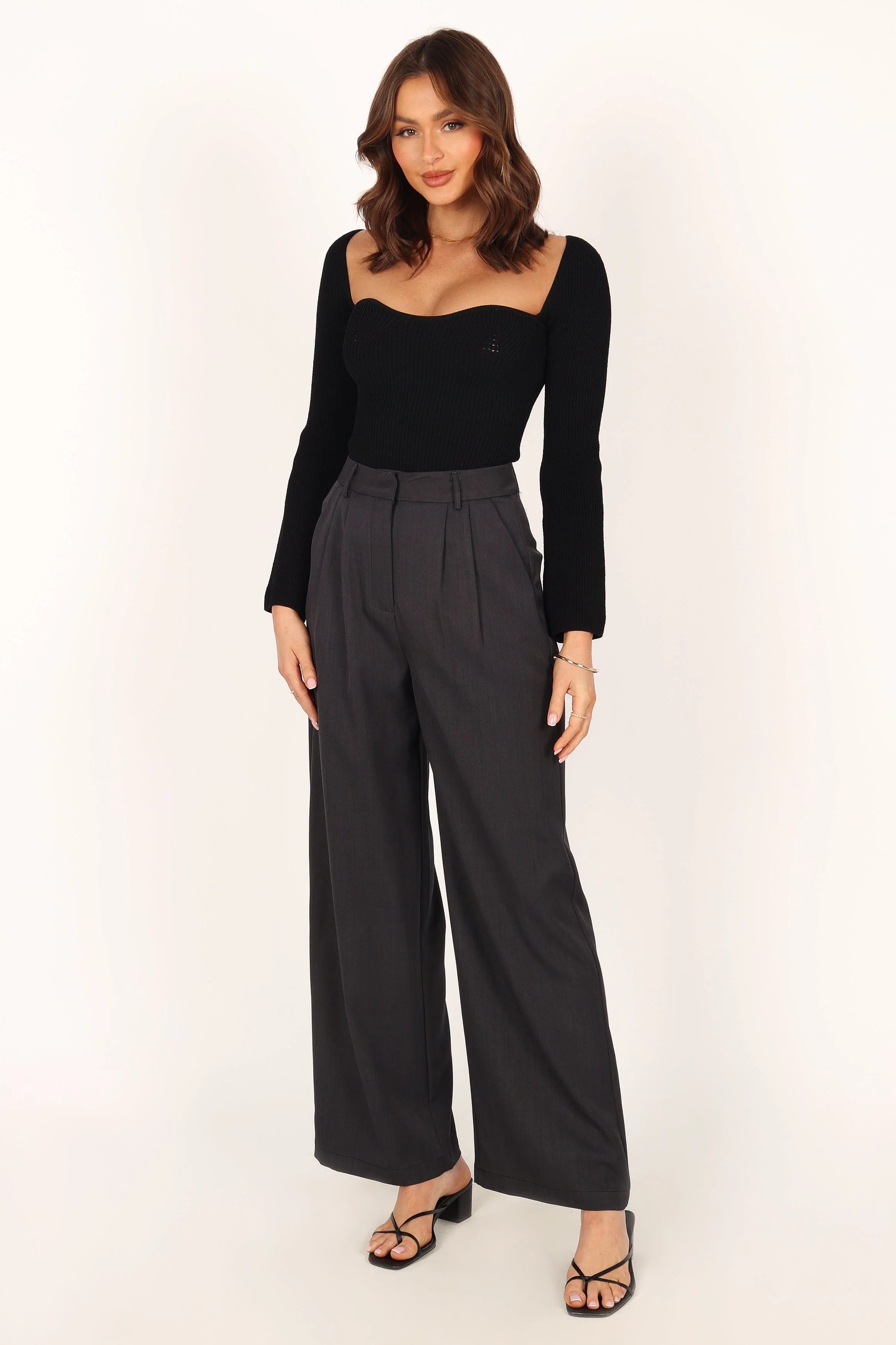 Karly Pants - Charcoal