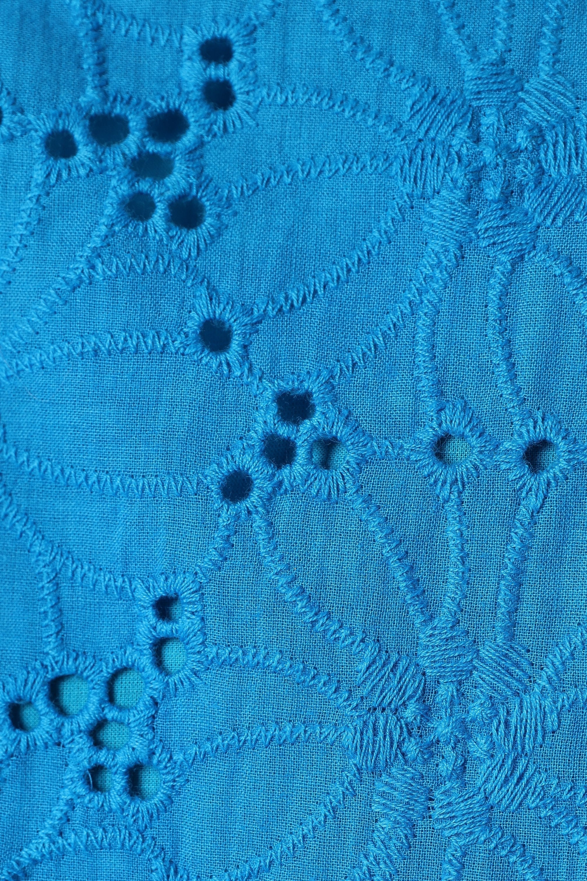 Danica Ruffle Top - Blue