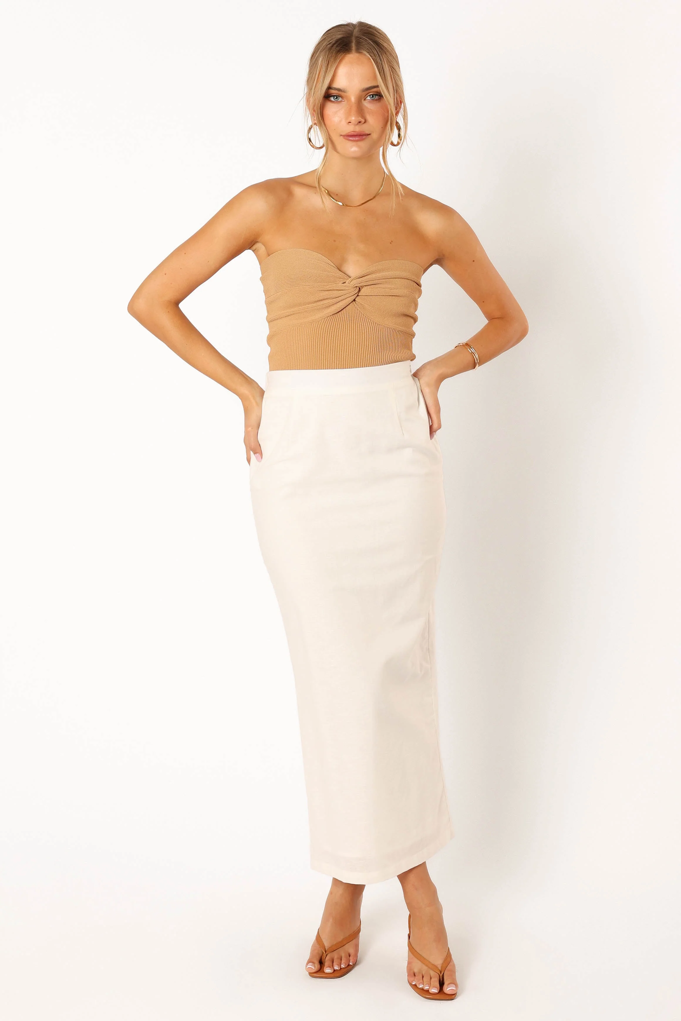 Genevieve Skirt - White