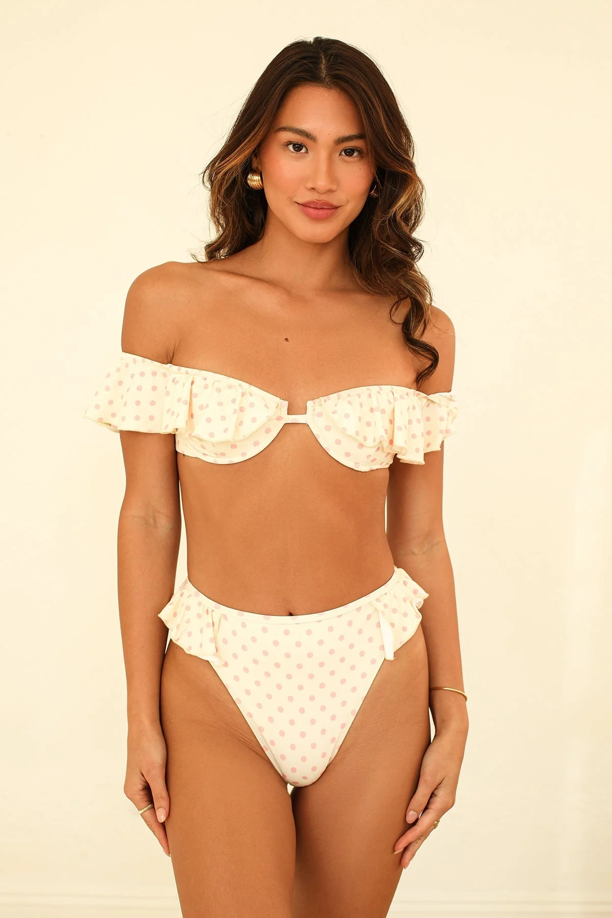 Poppi Bottom - Dotted Pink