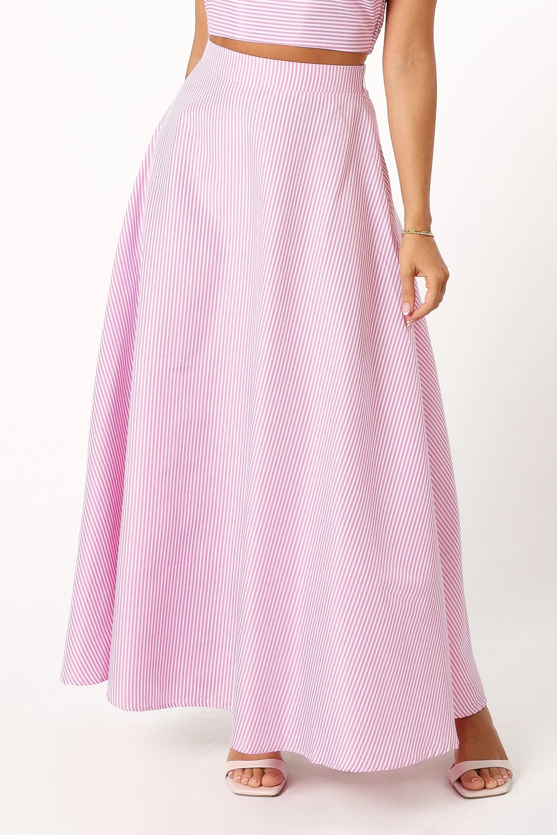 Lala Two Piece Set - Pink Stripe