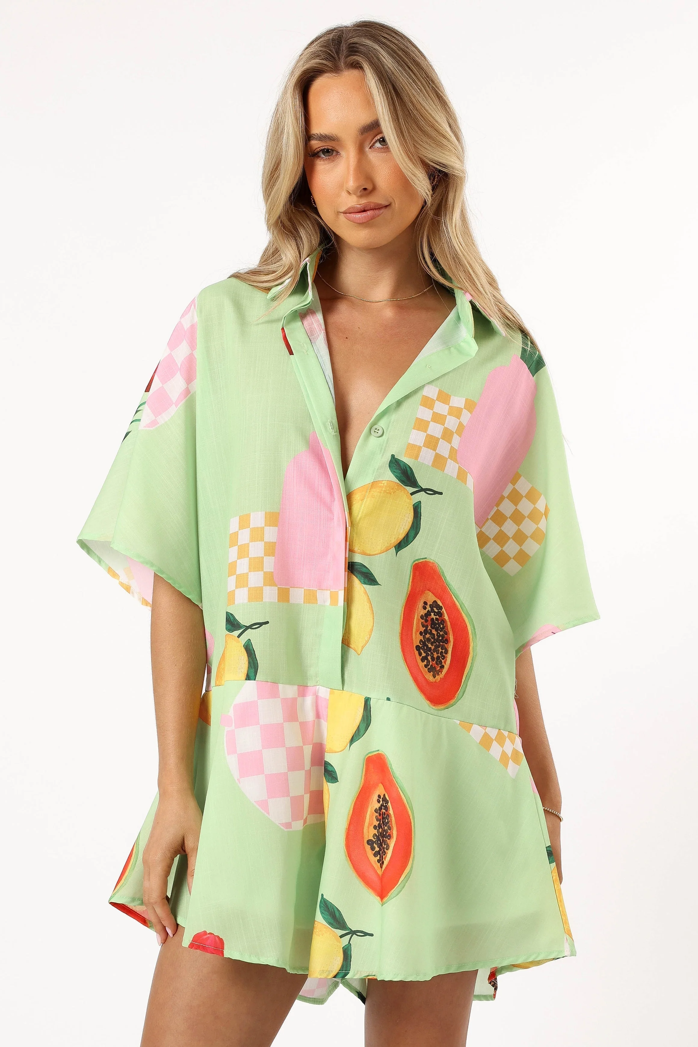 Sebastian Romper - Green Papaya