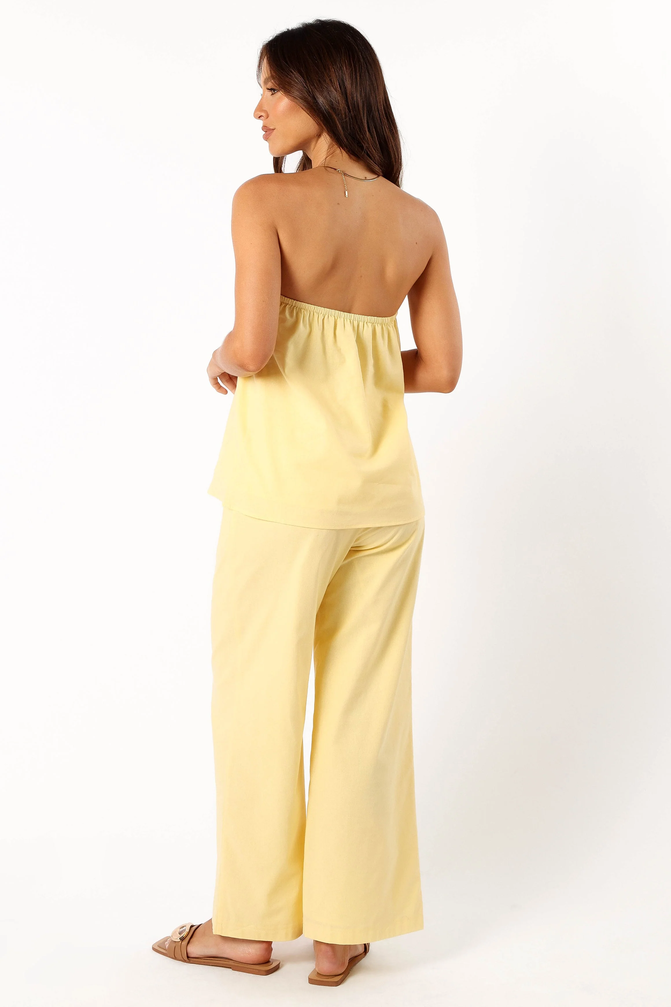 Dakota Pant Set - Lemon
