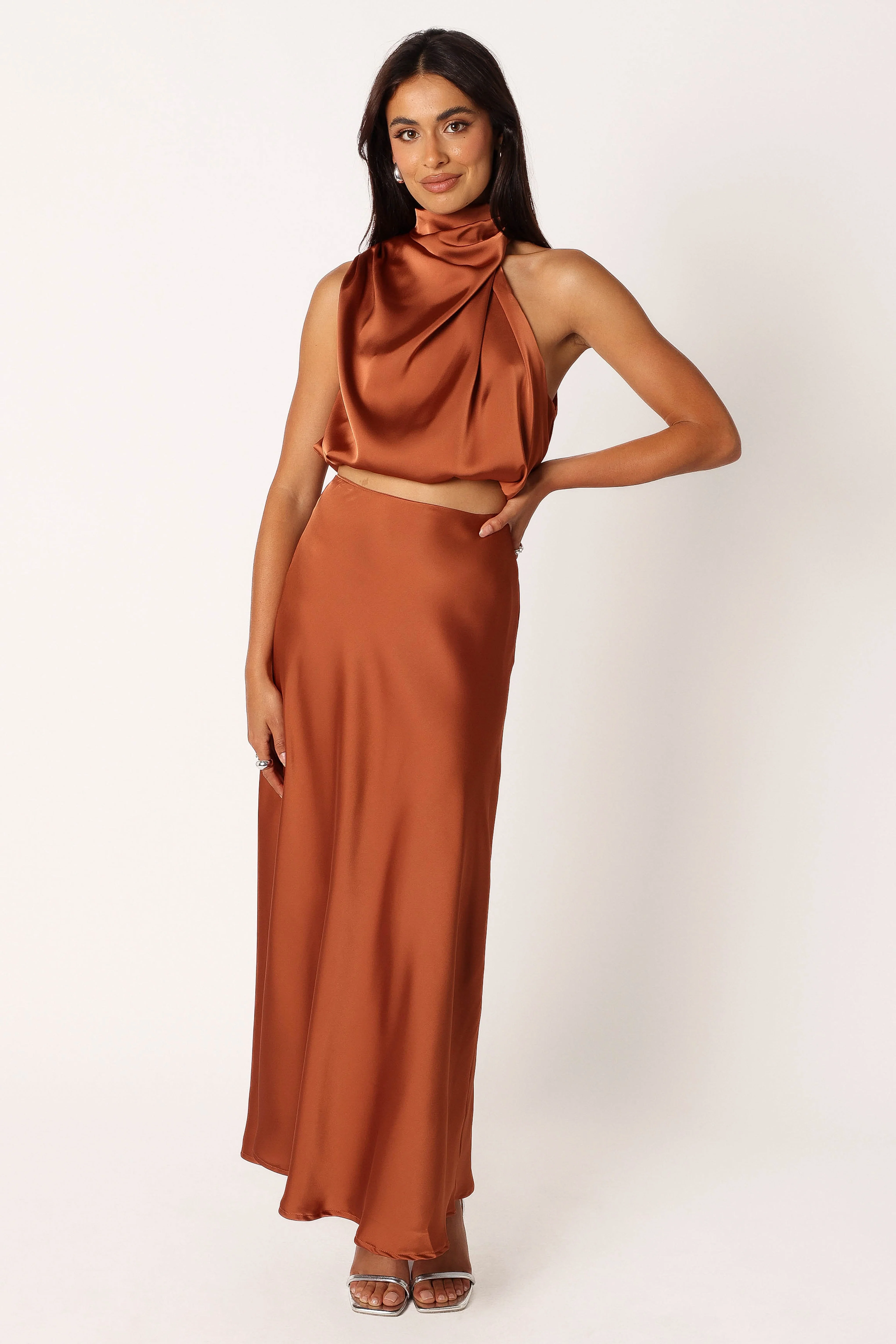 Fiorella Two Piece Set - Rust