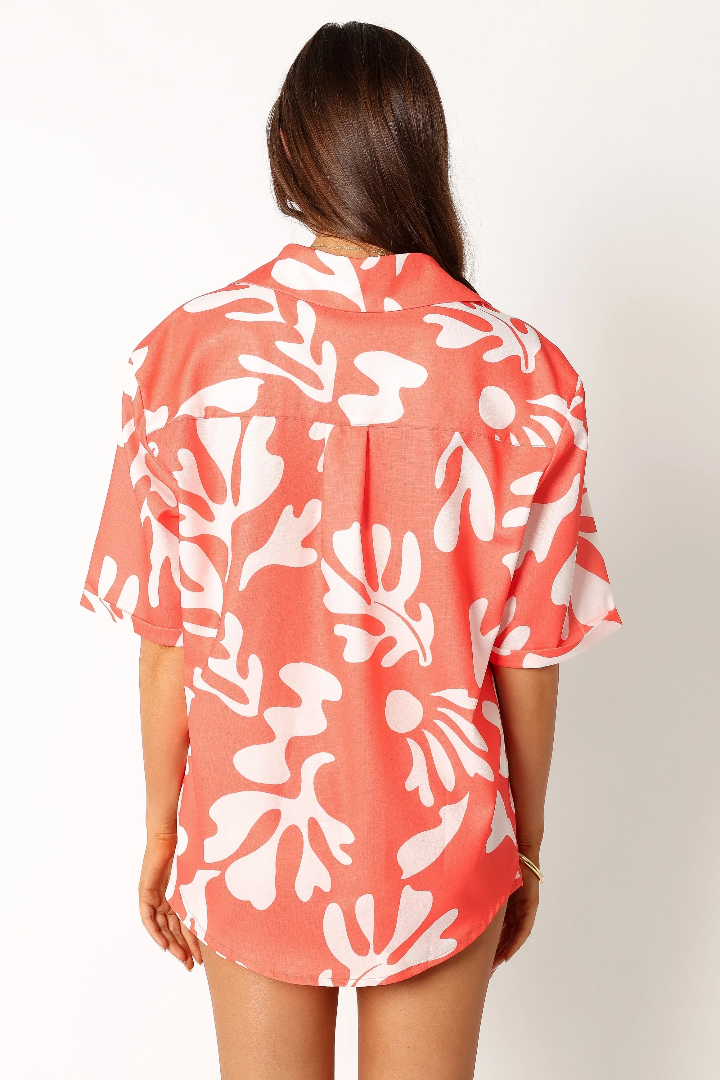 Payton Shirt - Melon White