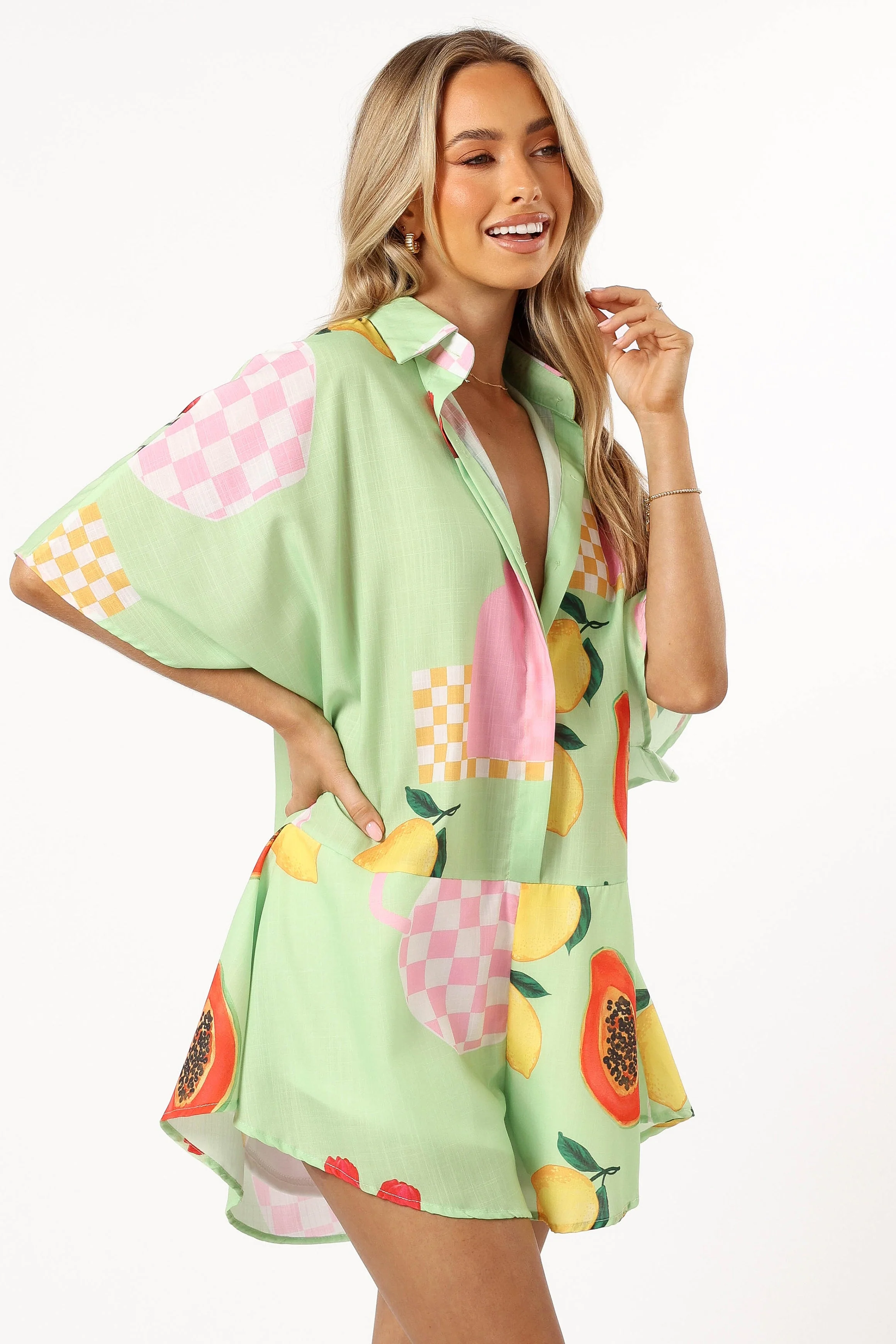 Sebastian Romper - Green Papaya