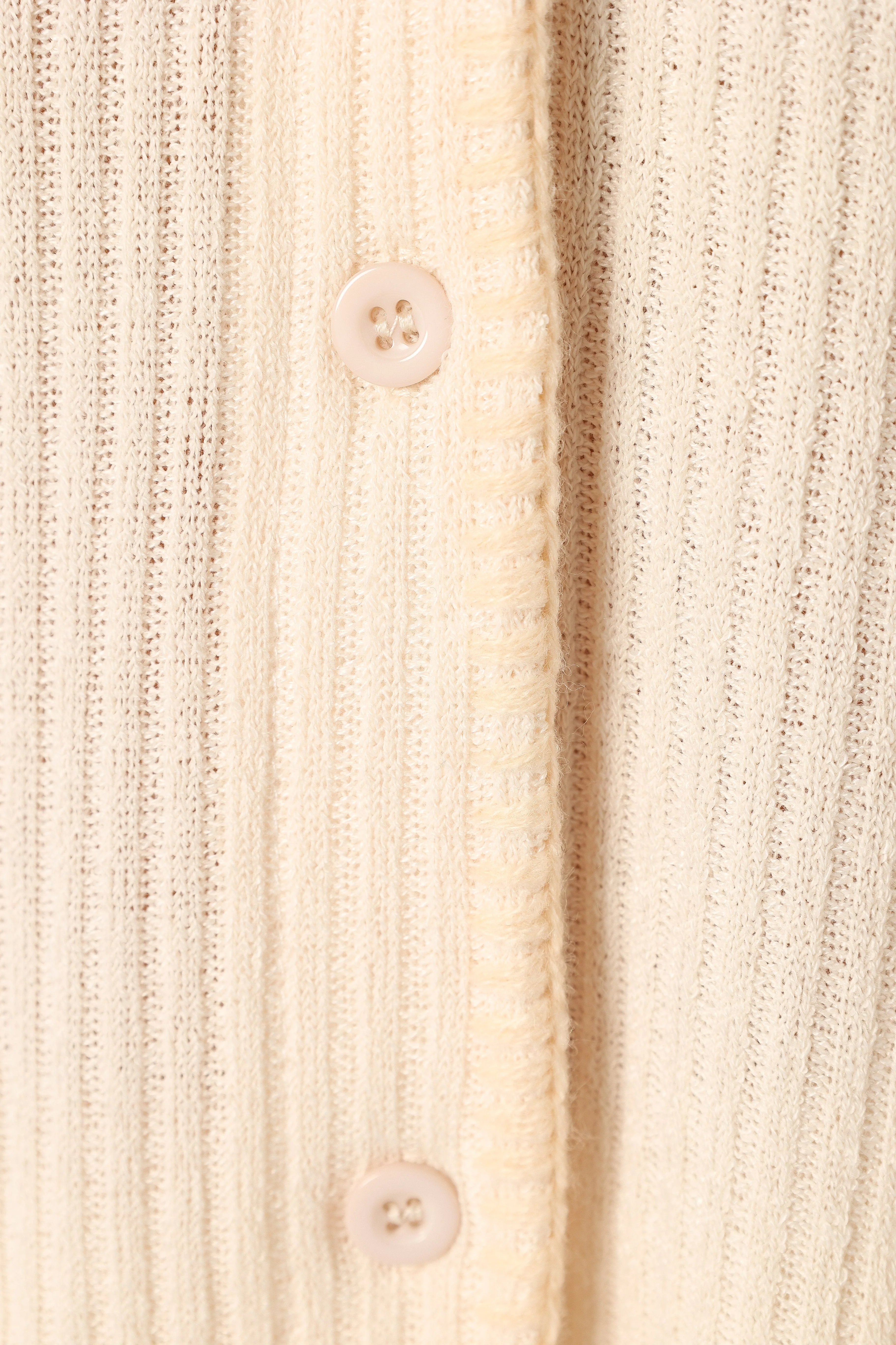 Bobby Knit Short Set - Beige