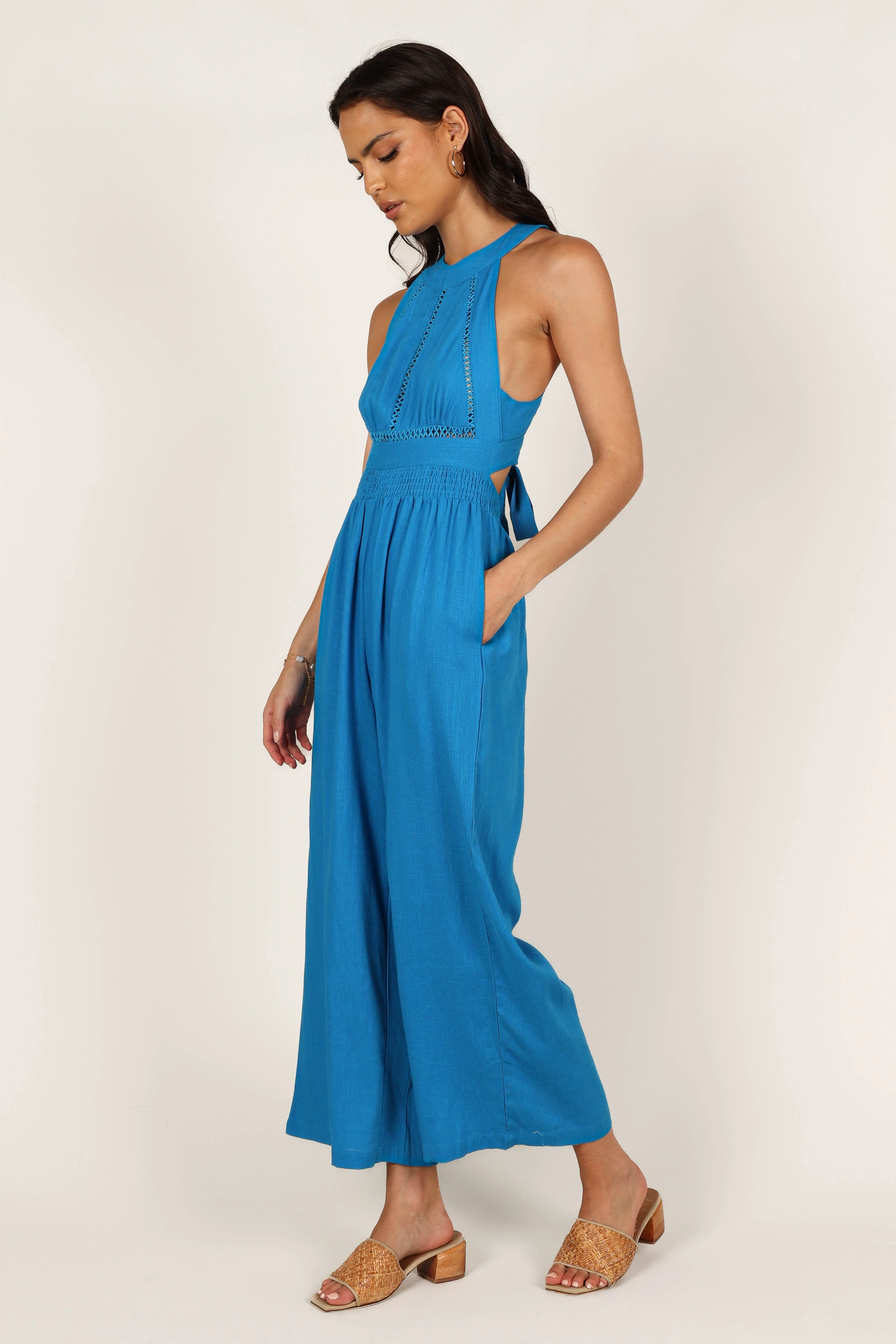 Farrah Jumpsuit - Blue
