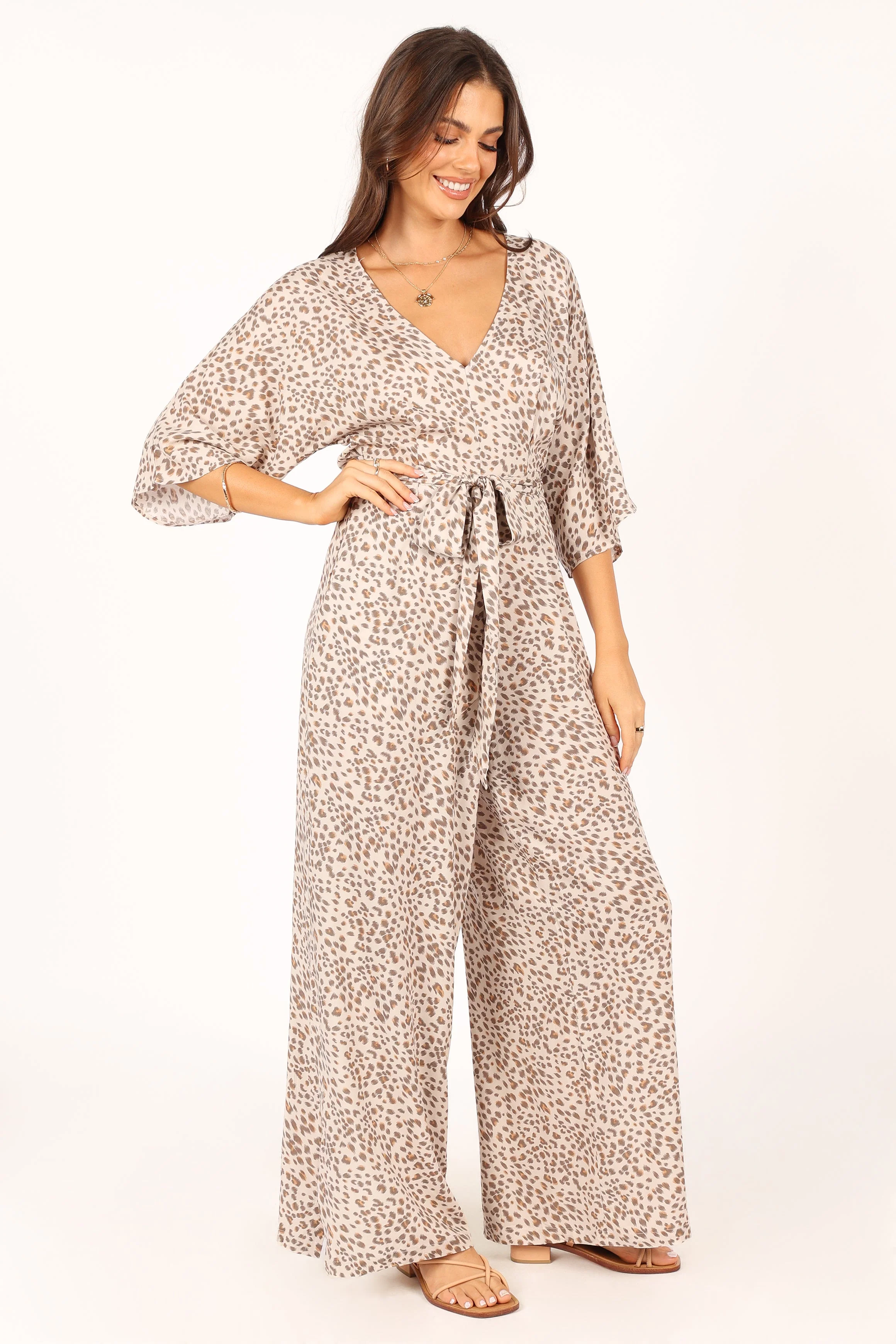 Corey Jumpsuit - Leopard