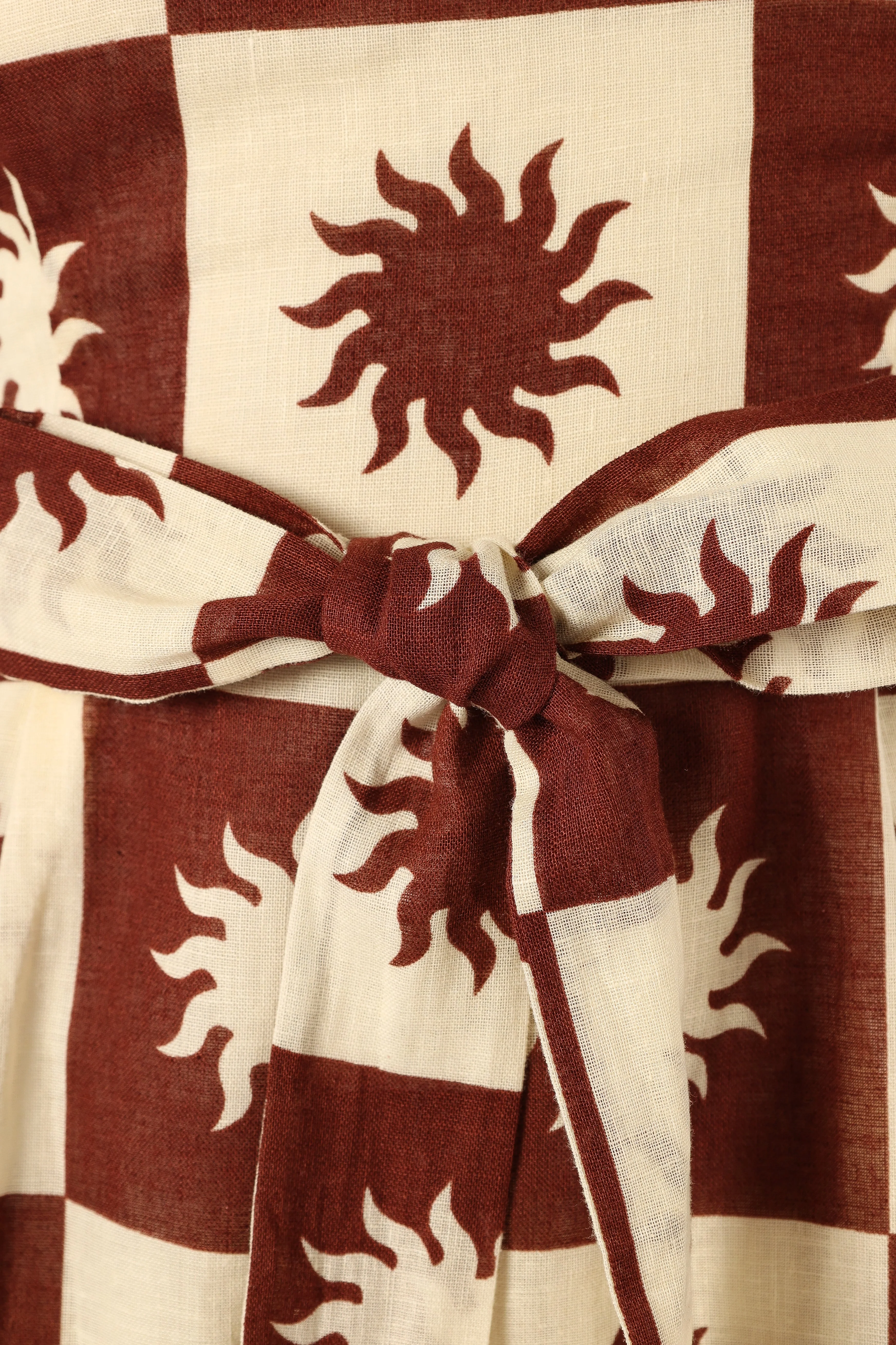 Sofie Strapless Playsuit - Brown Cream