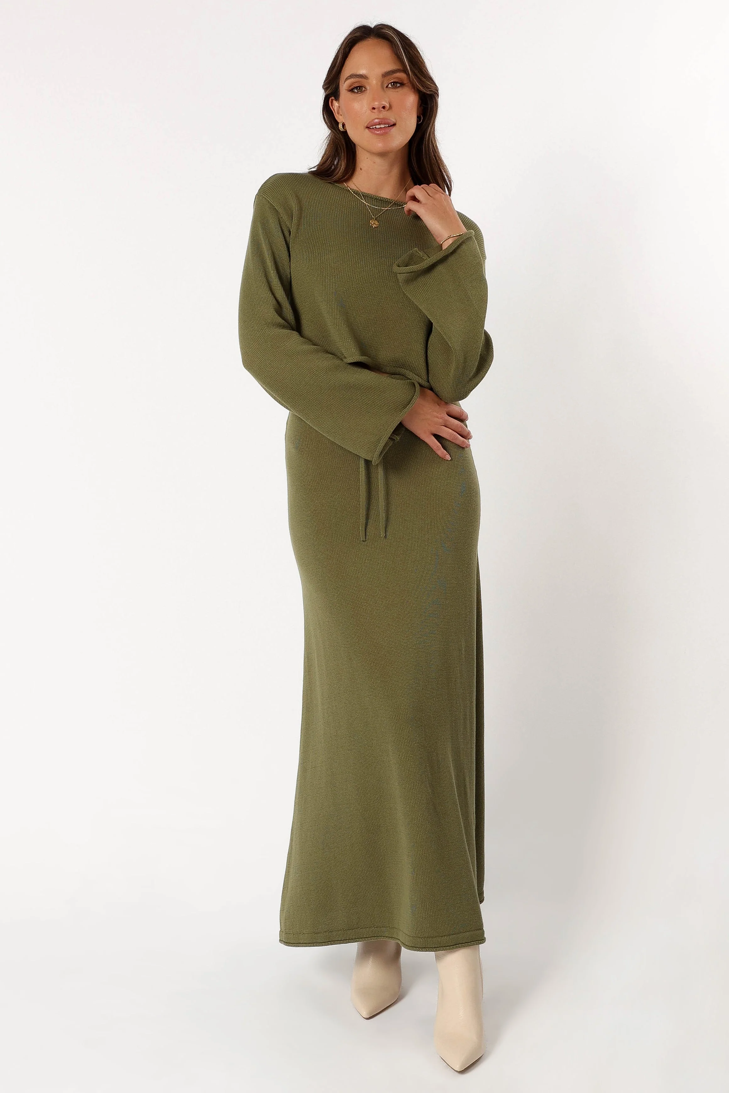 Rooney Knit Sweater - Olive