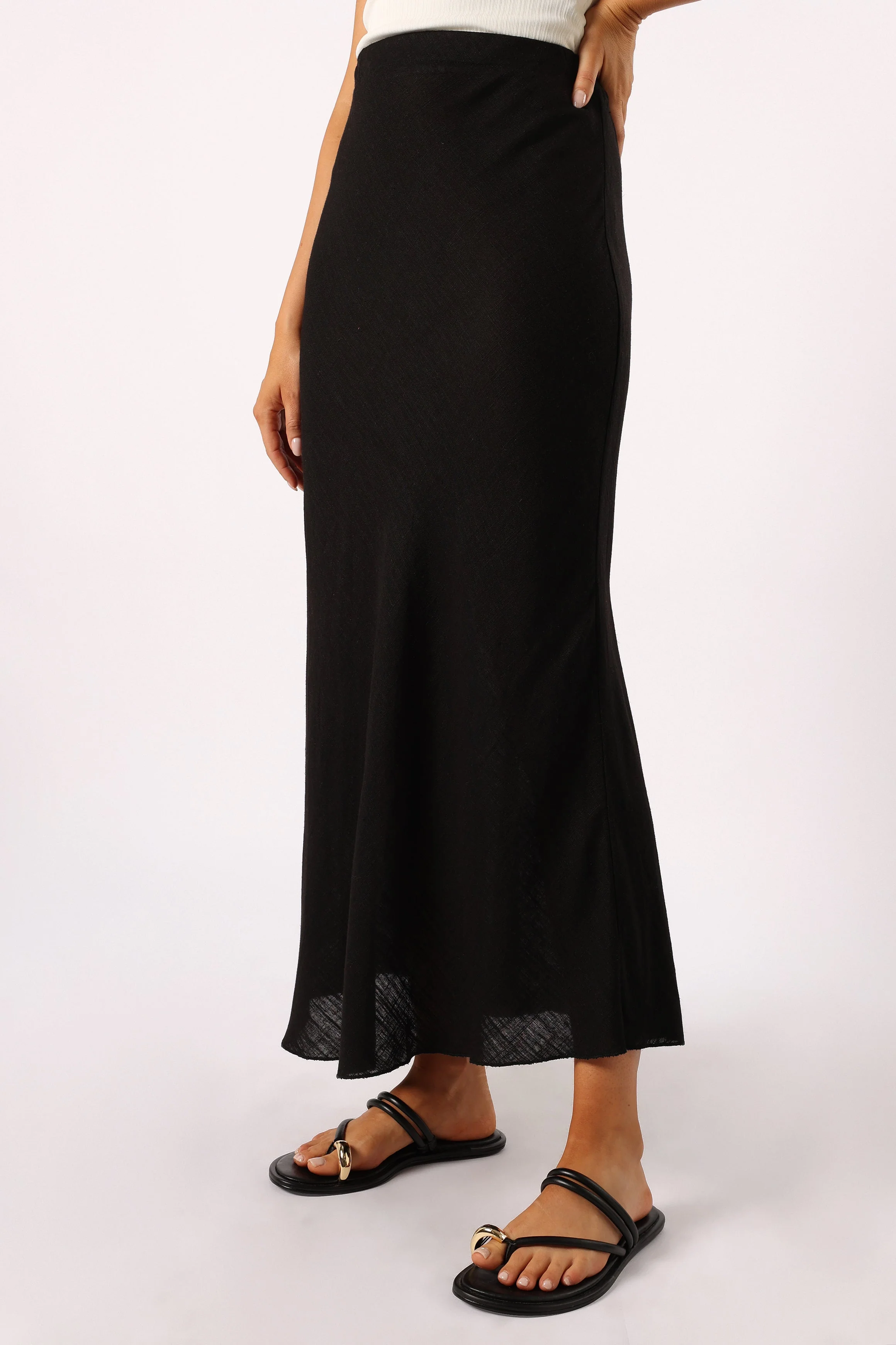 Pippy Midi Skirt - Black