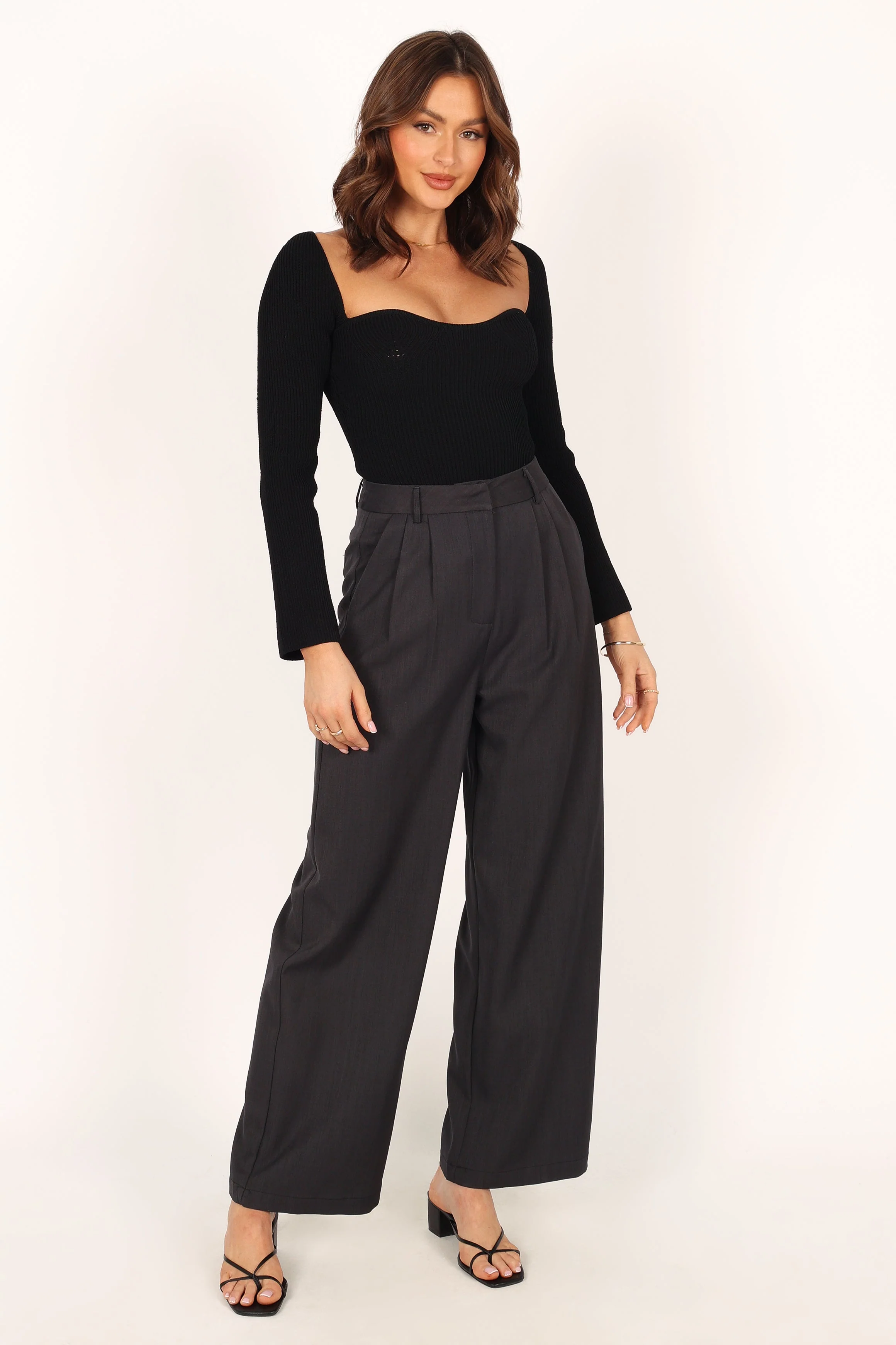 Karly Pants - Charcoal