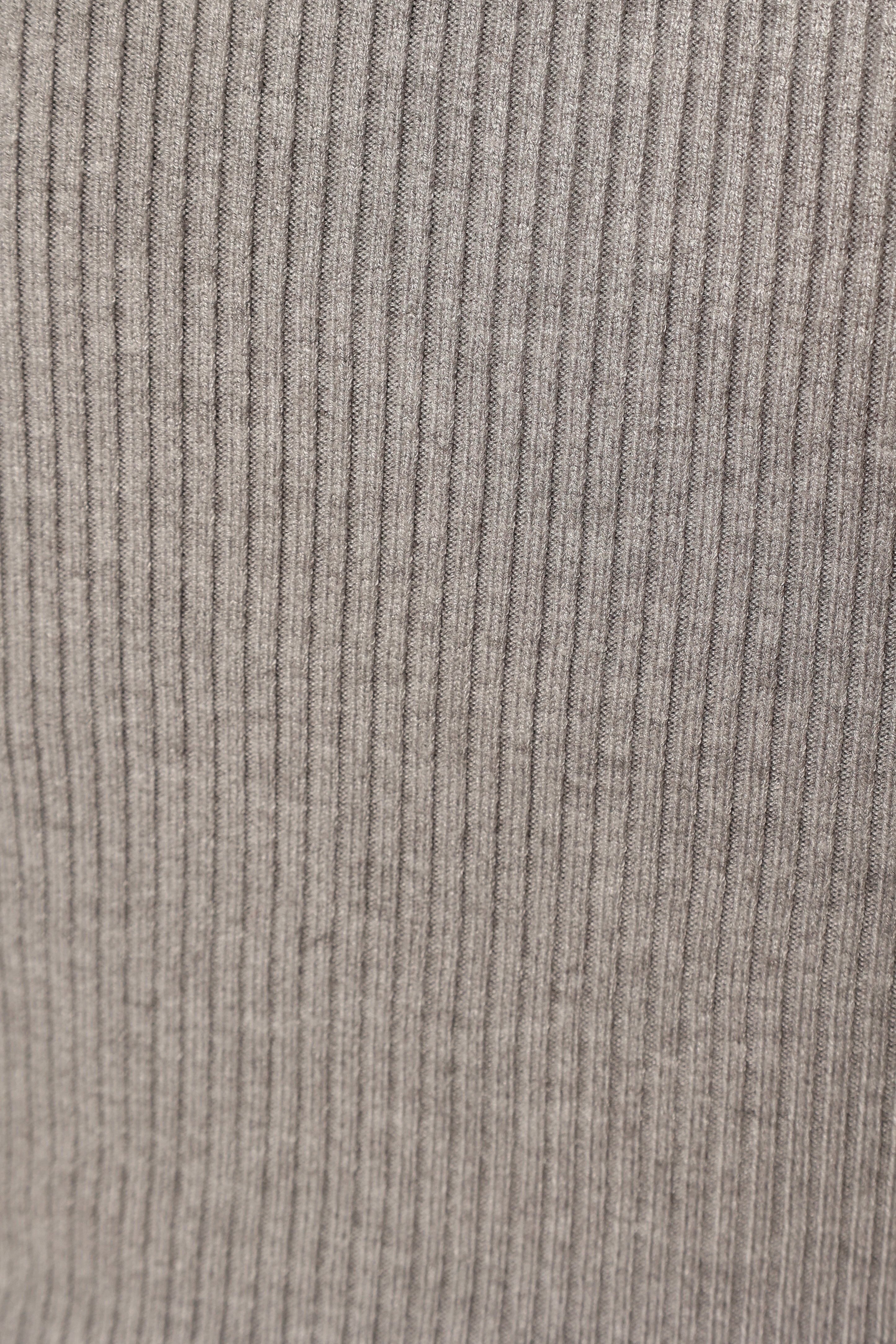 Daphne Crewneck Bubble Sleeve Knit Sweater - Charcoal