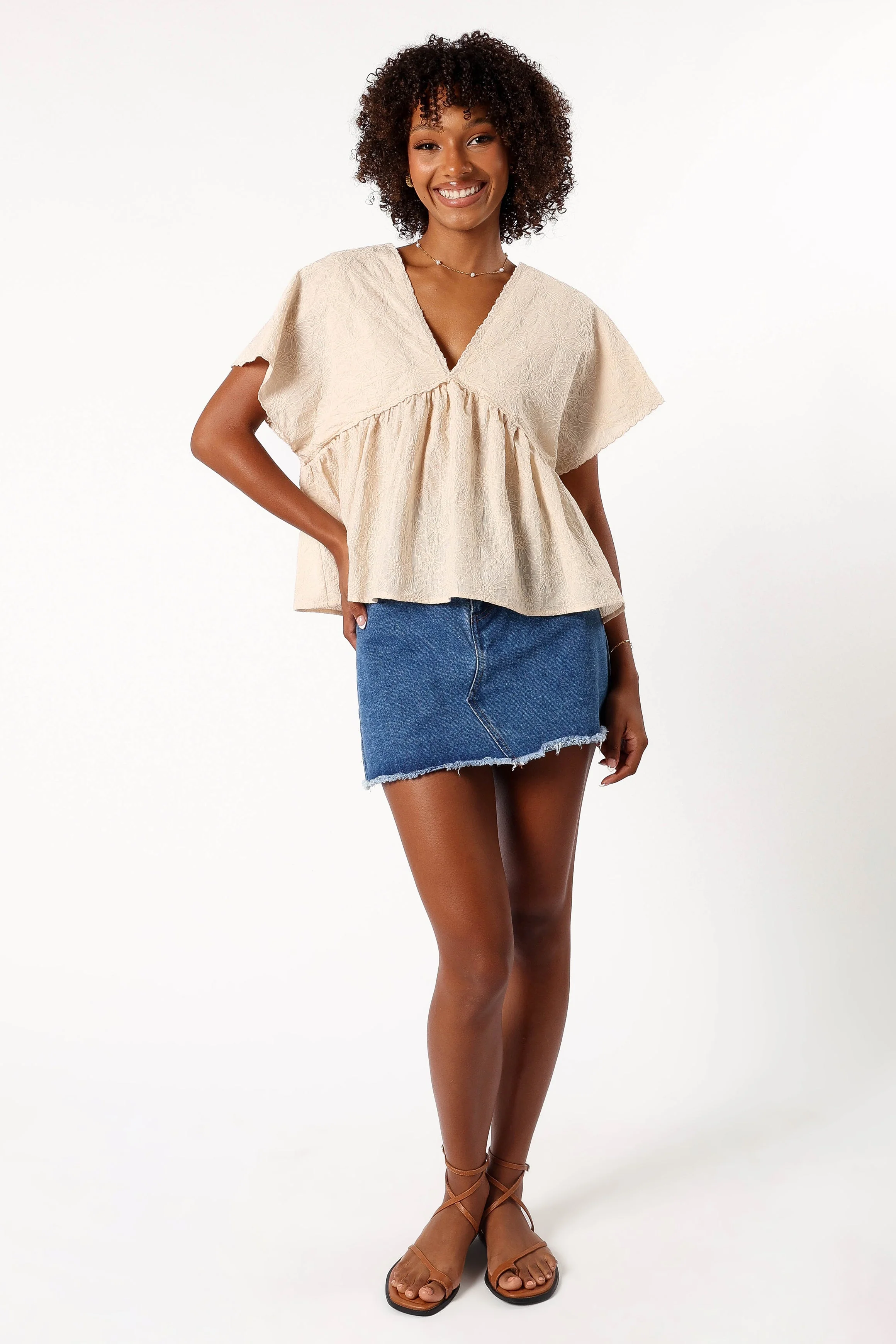 Madelyn Top - Cream