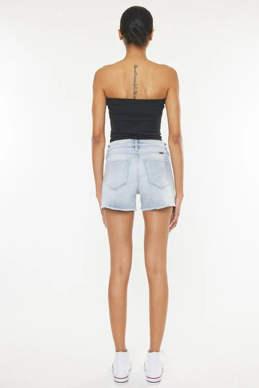 Sammie High Rise Denim Shorts - Medium