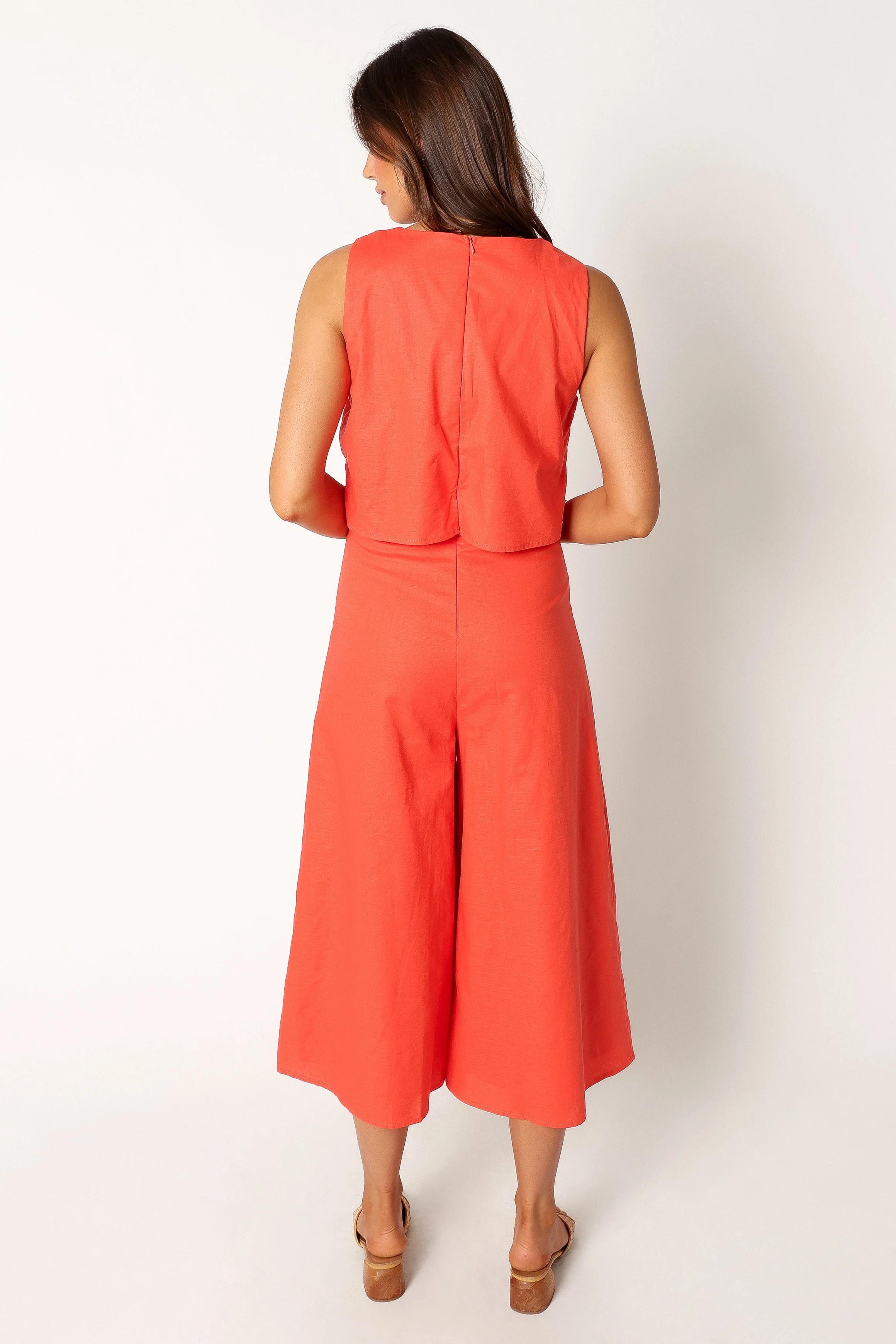 Femme Jumpsuit - Coral
