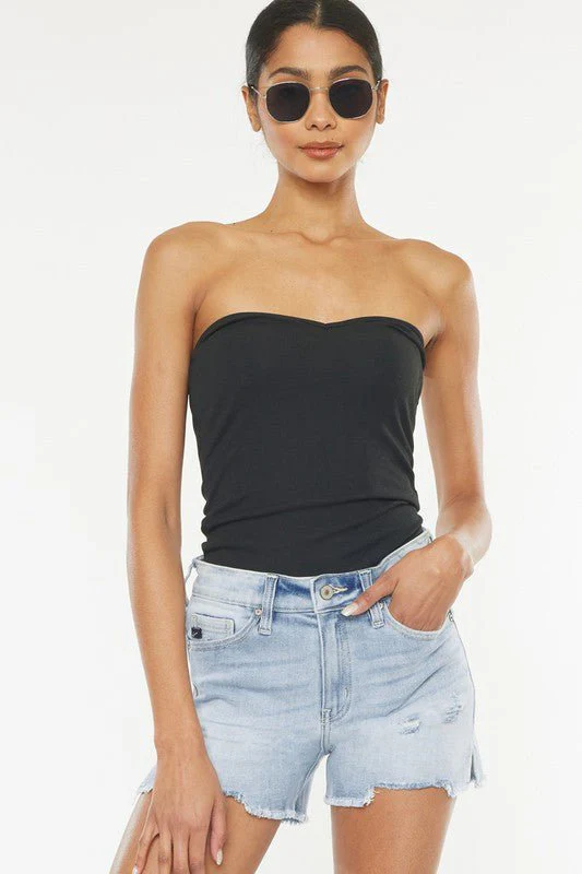 Sammie High Rise Denim Shorts - Medium