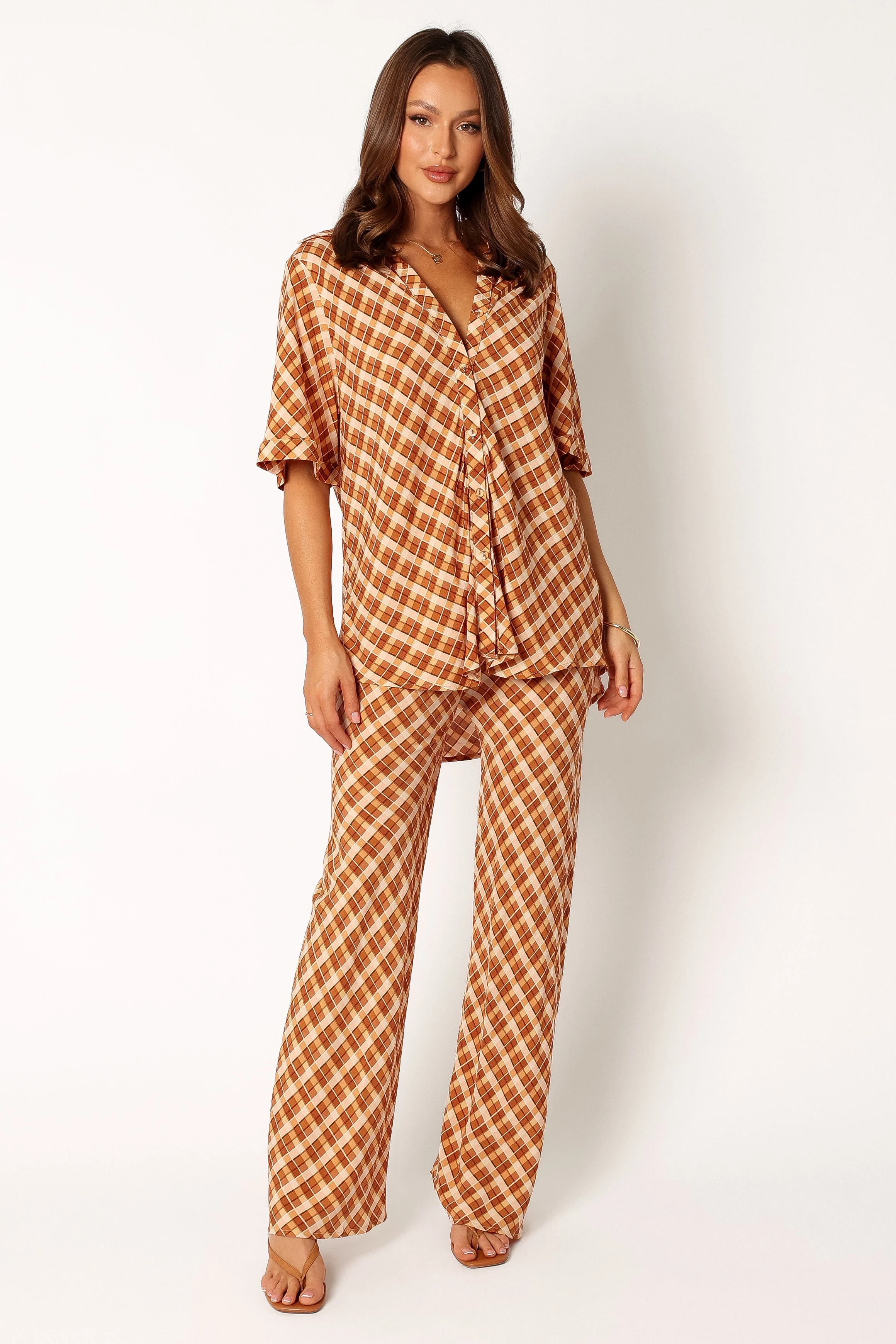 Blake Short Sleeve Shirt - Orange