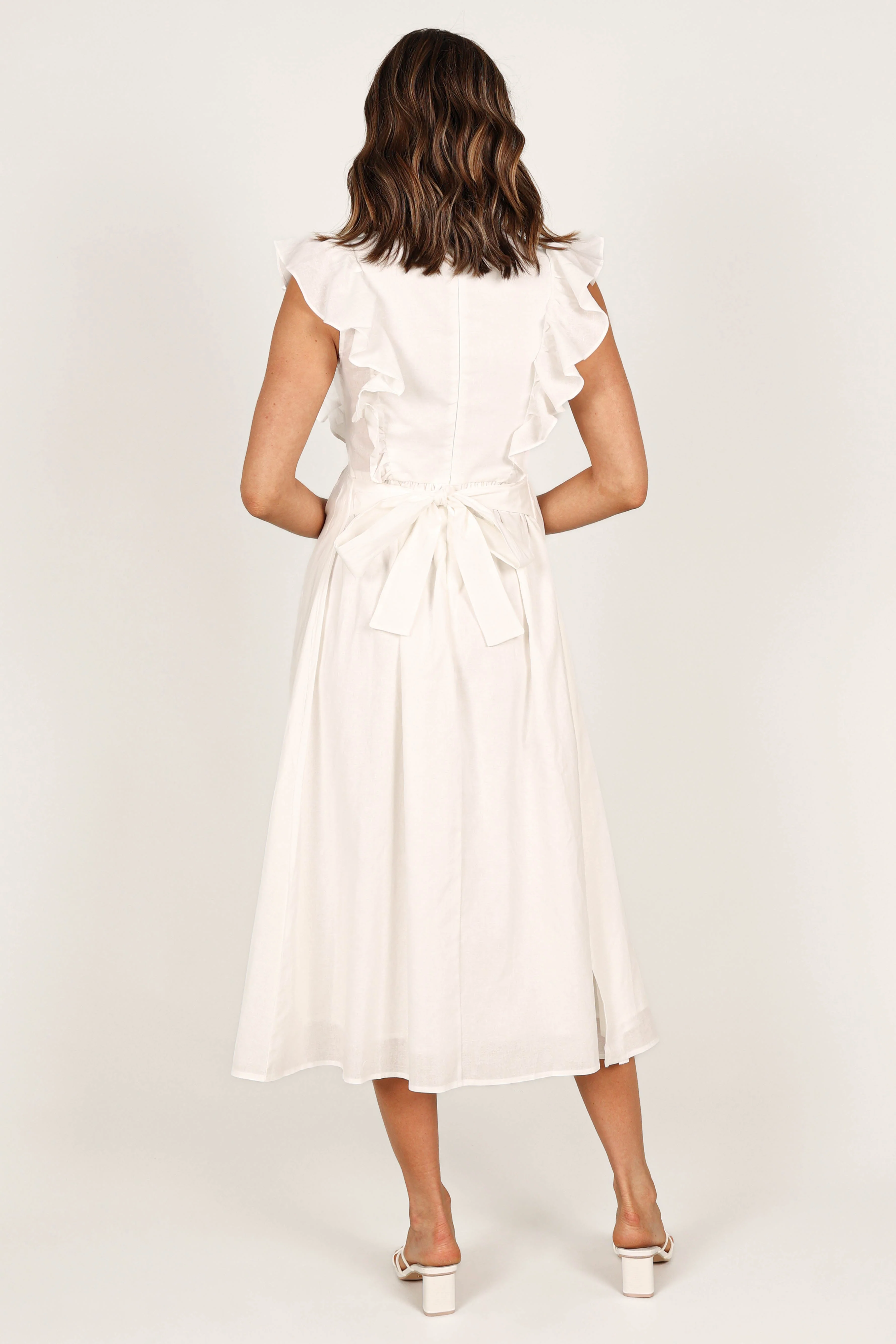 Bethy Maxi Dress - White