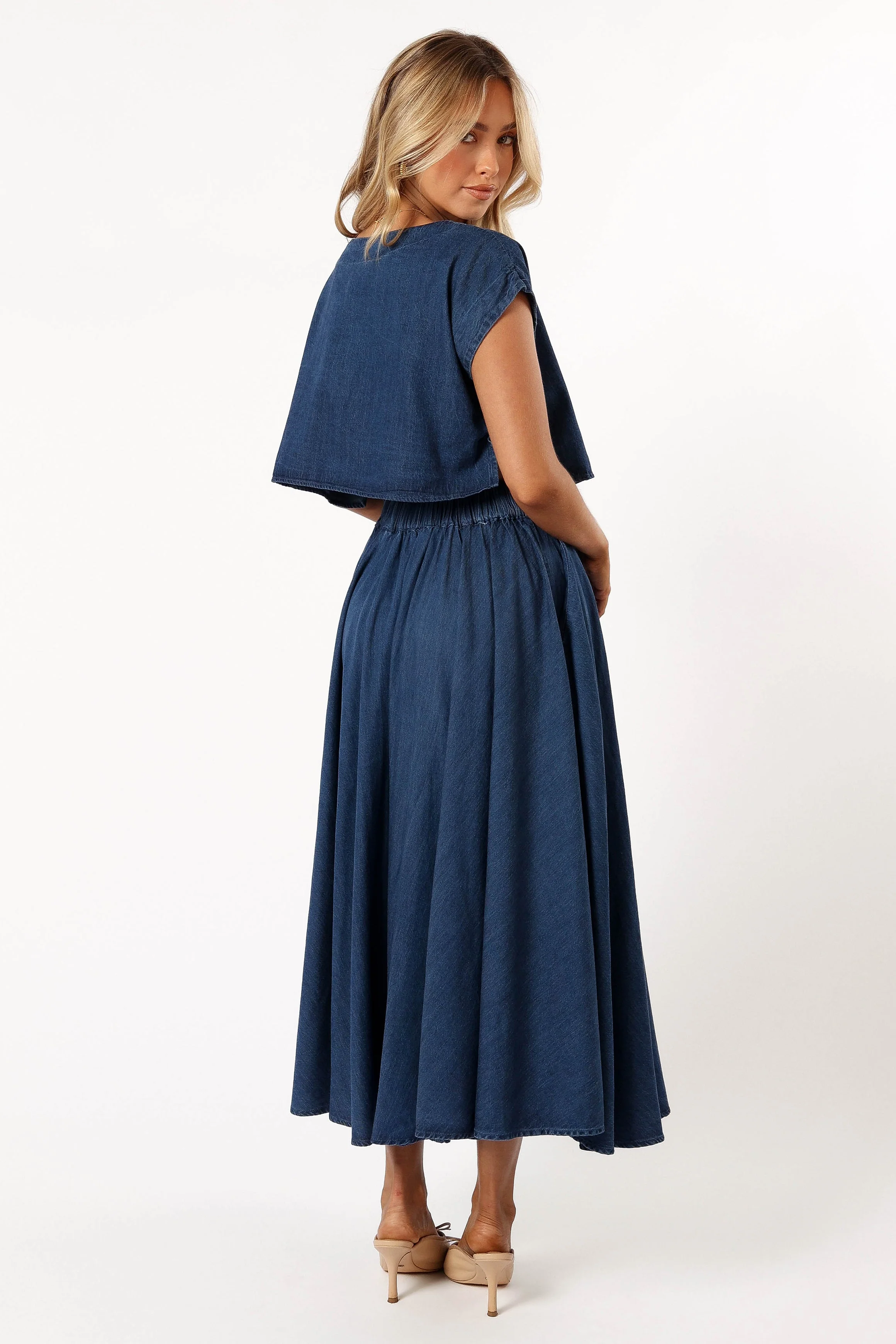 Rylie Two Piece Set - Dark Denim