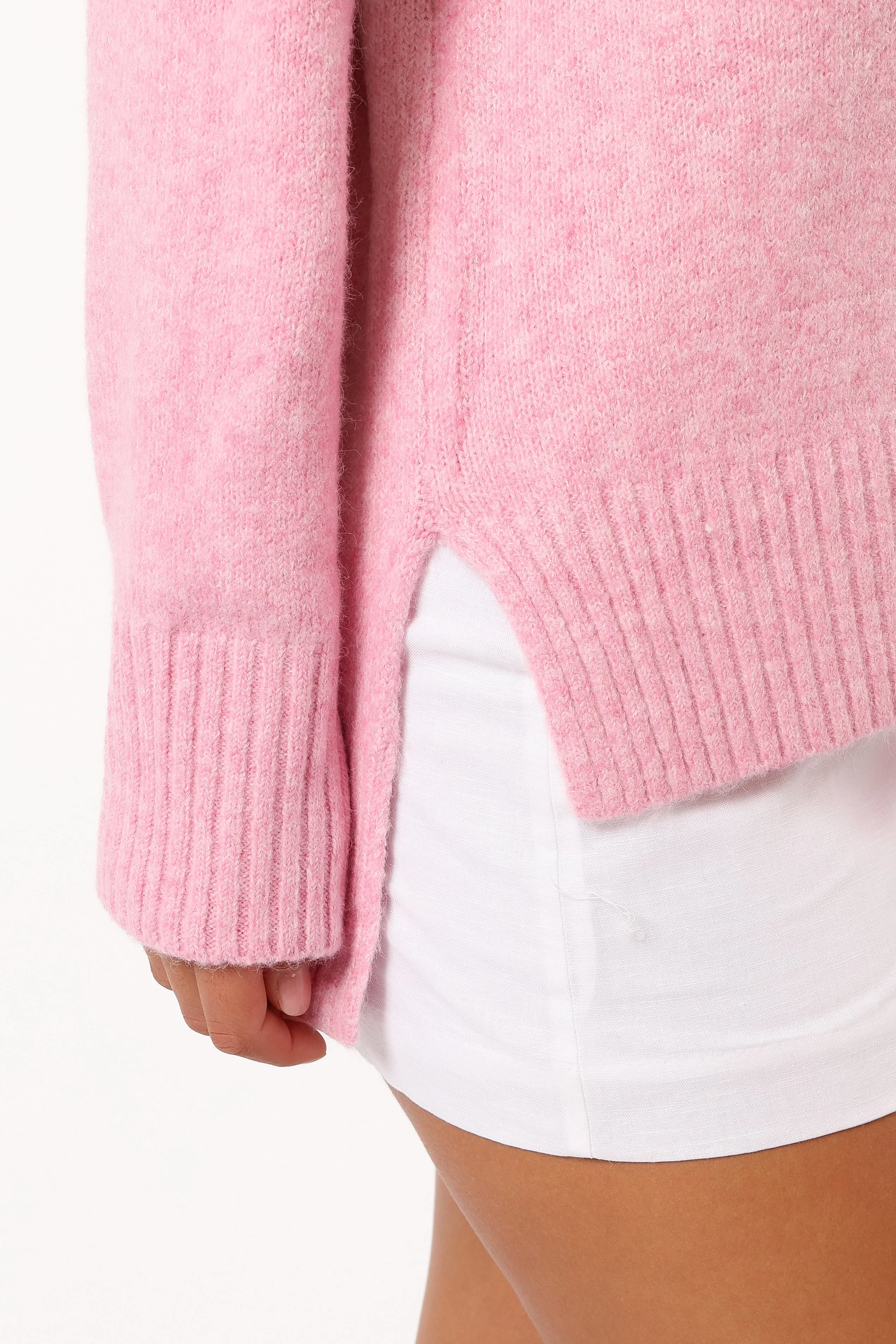 Margaret Knit Sweater - Pink
