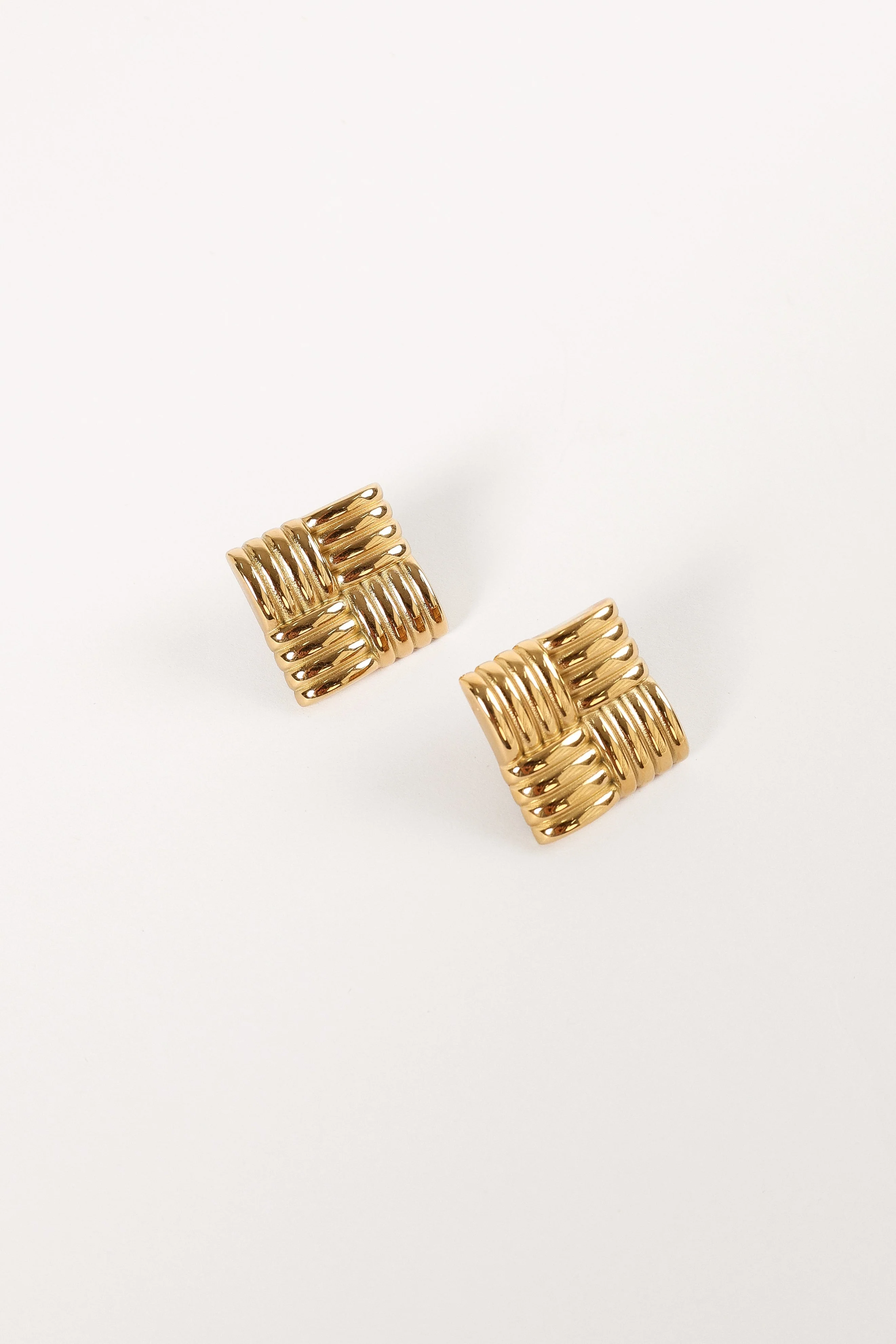 Rickie Statement Earrings - Gold
