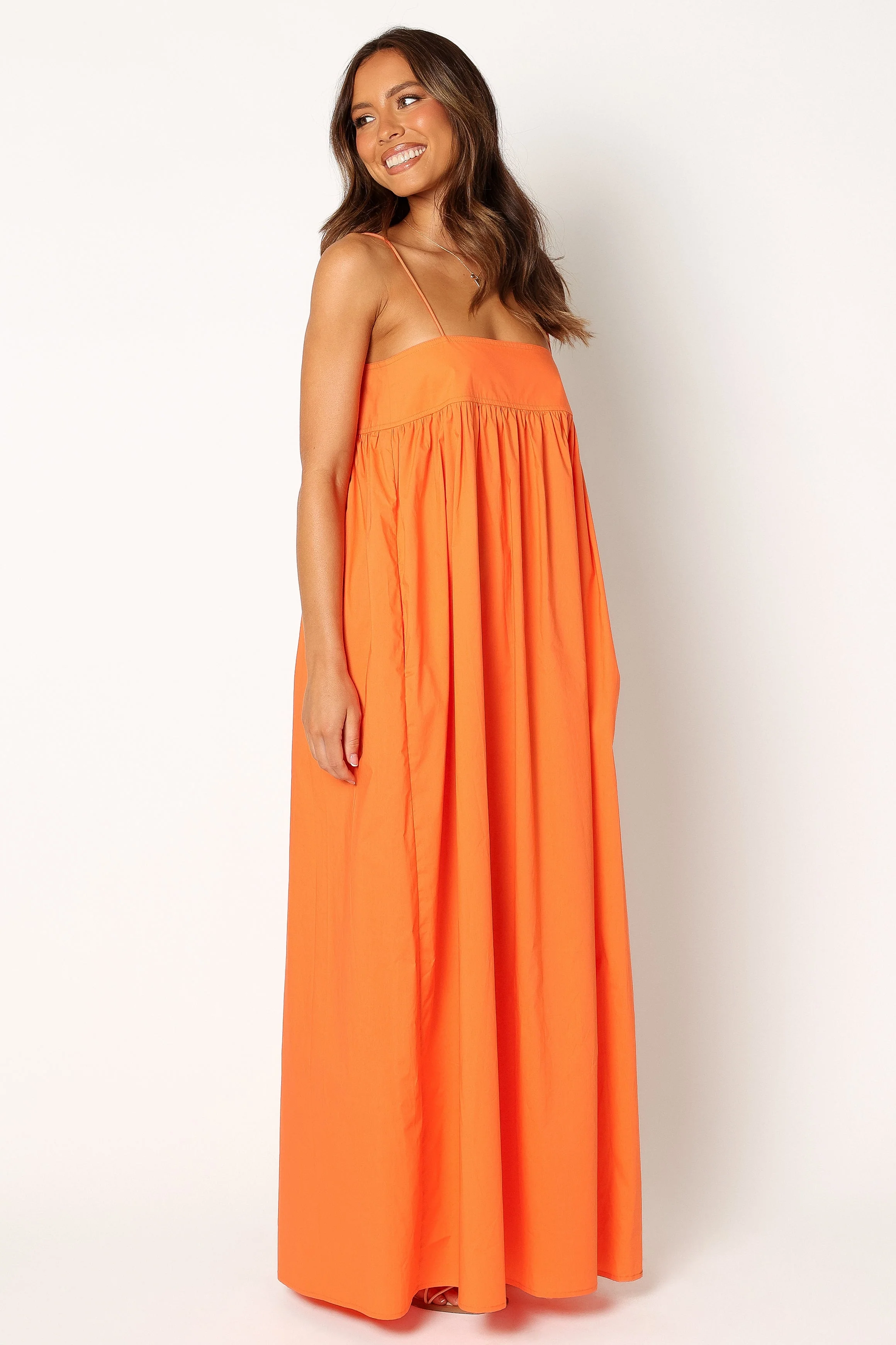 Serina Maxi Dress - Orange