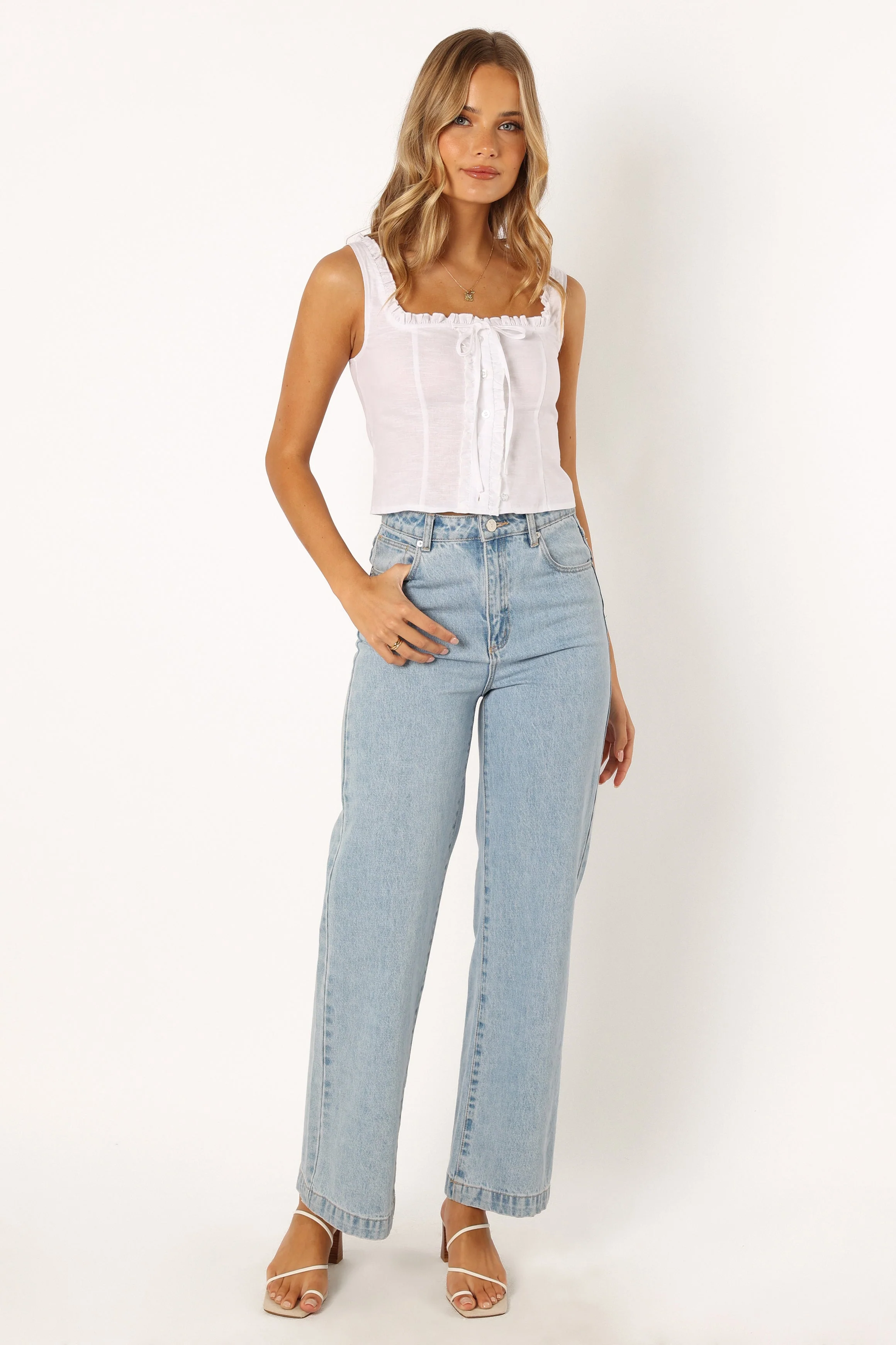 Esmeralda Top - White