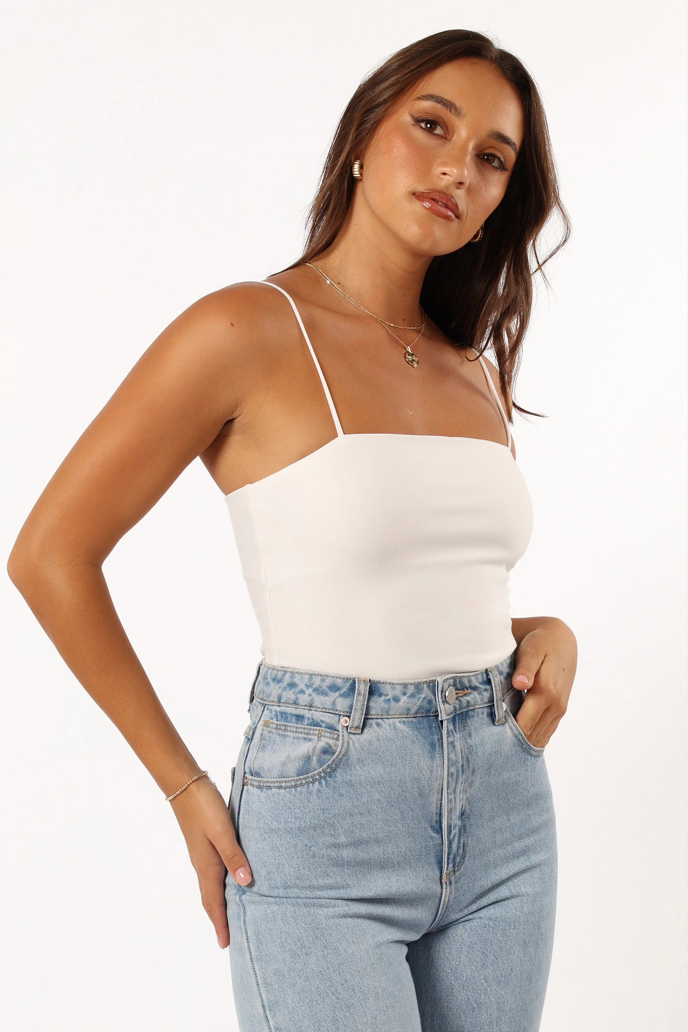 Enzie Top - White