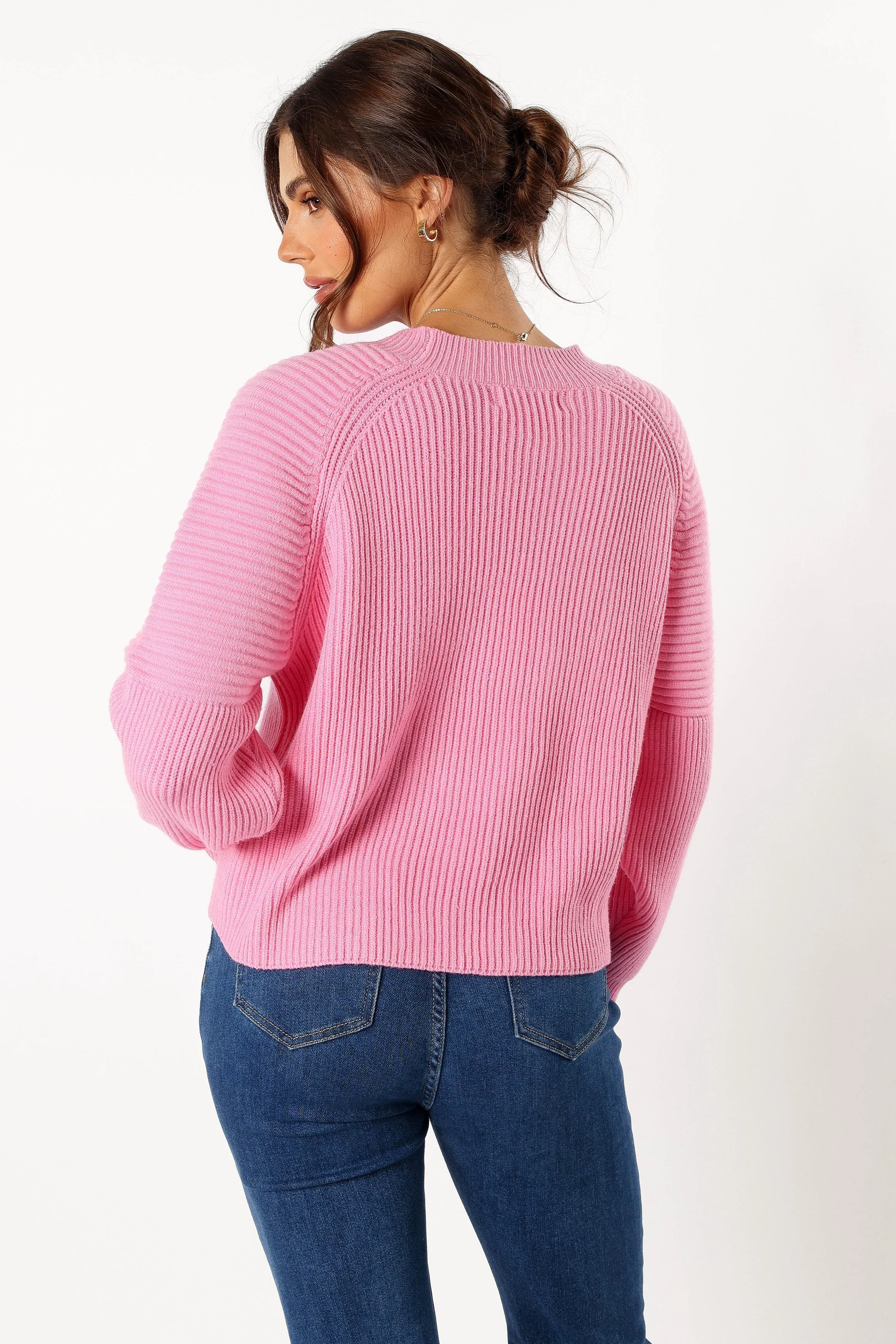 Sarah Knit Sweater - Pink