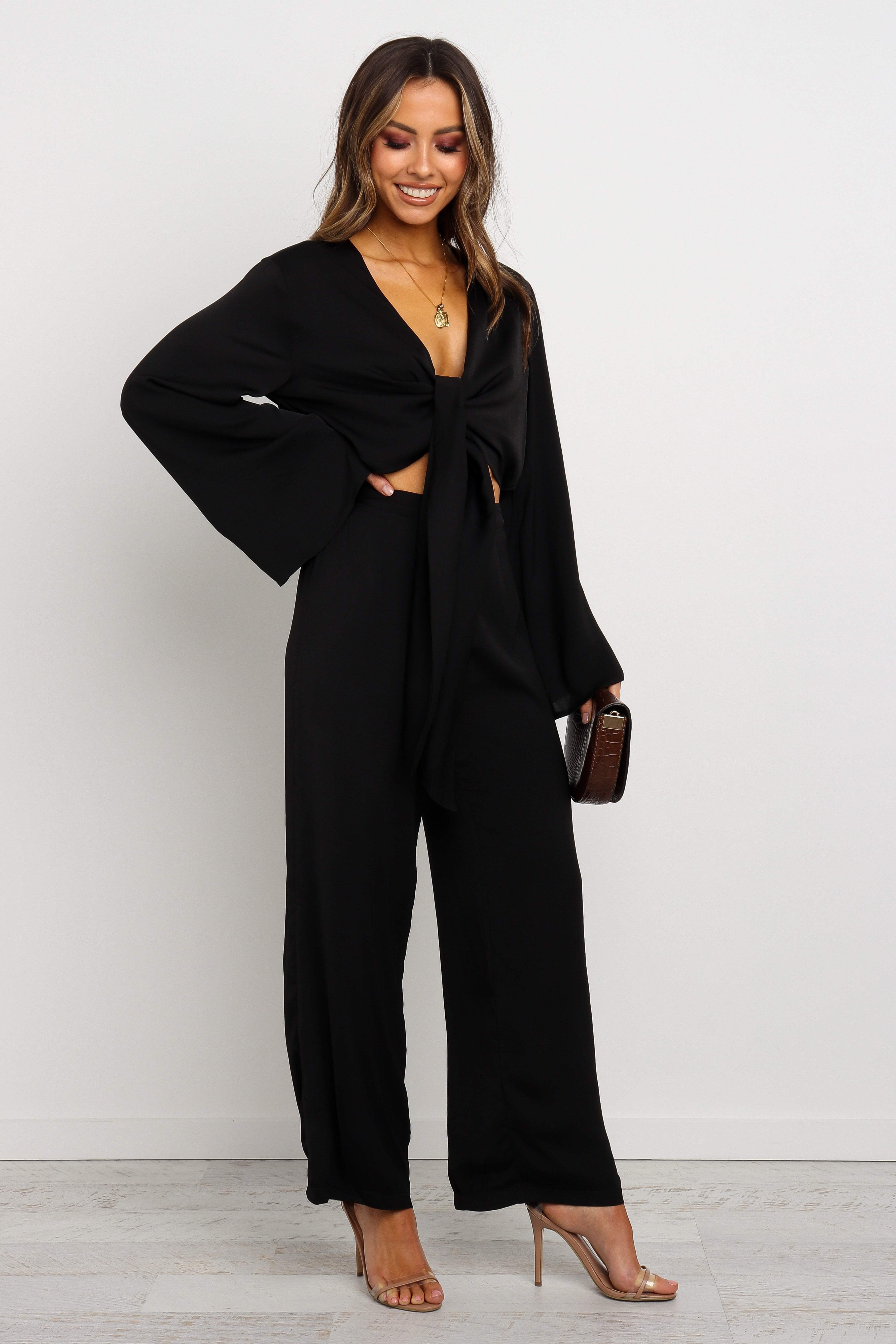 Pluto Jumpsuit - Black