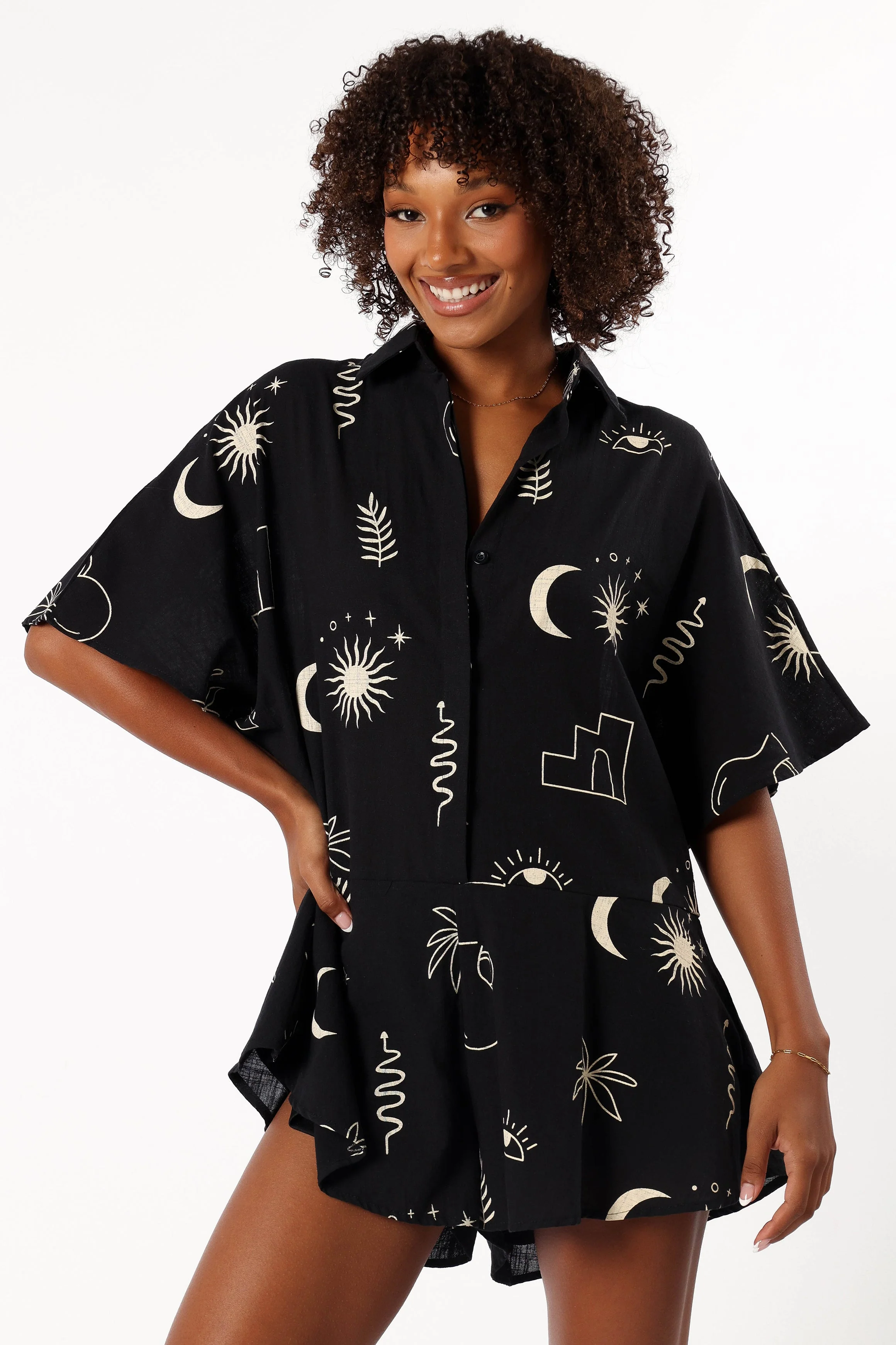 Sebastian Playsuit - Black