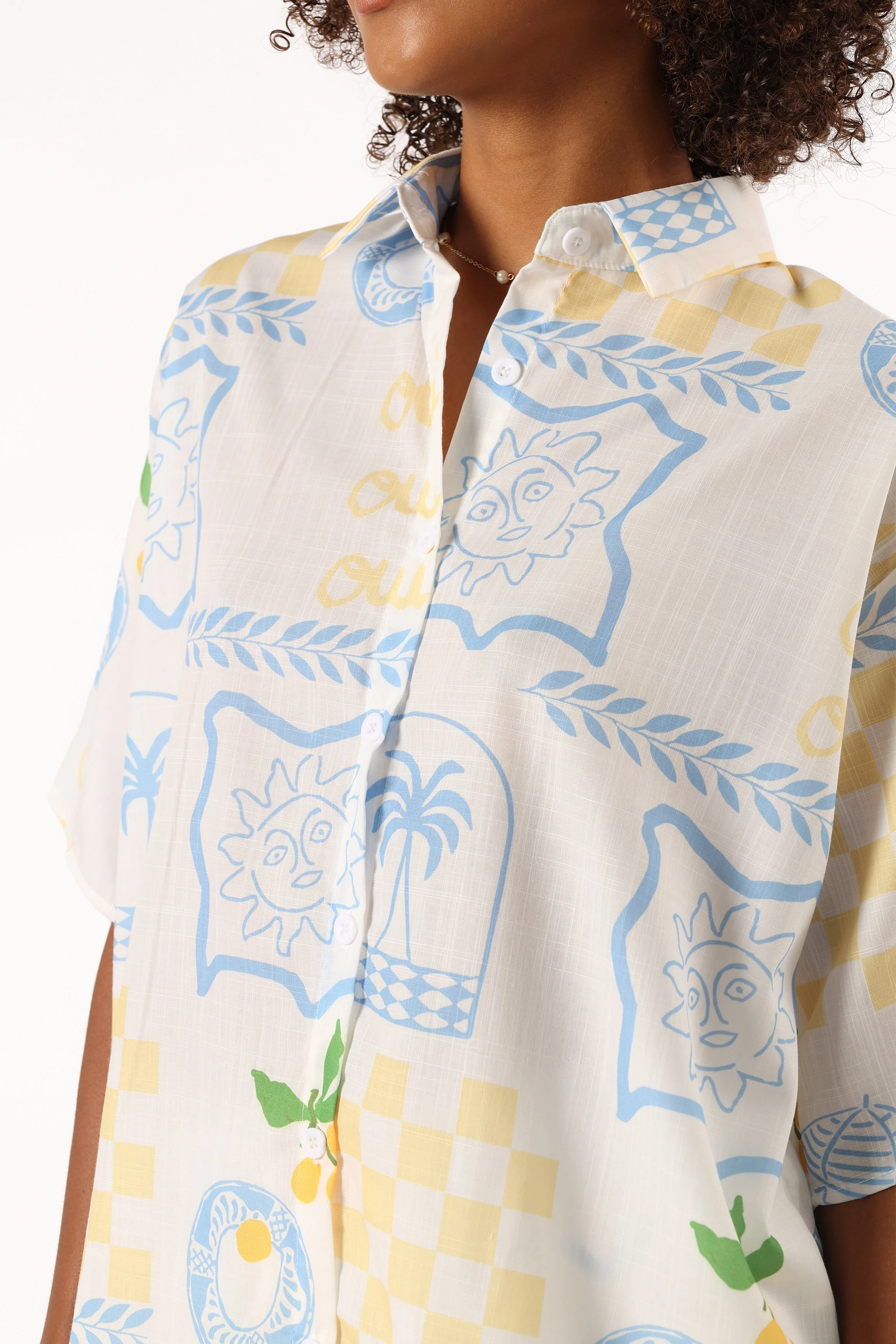 Sole Short Set - Lemon Print