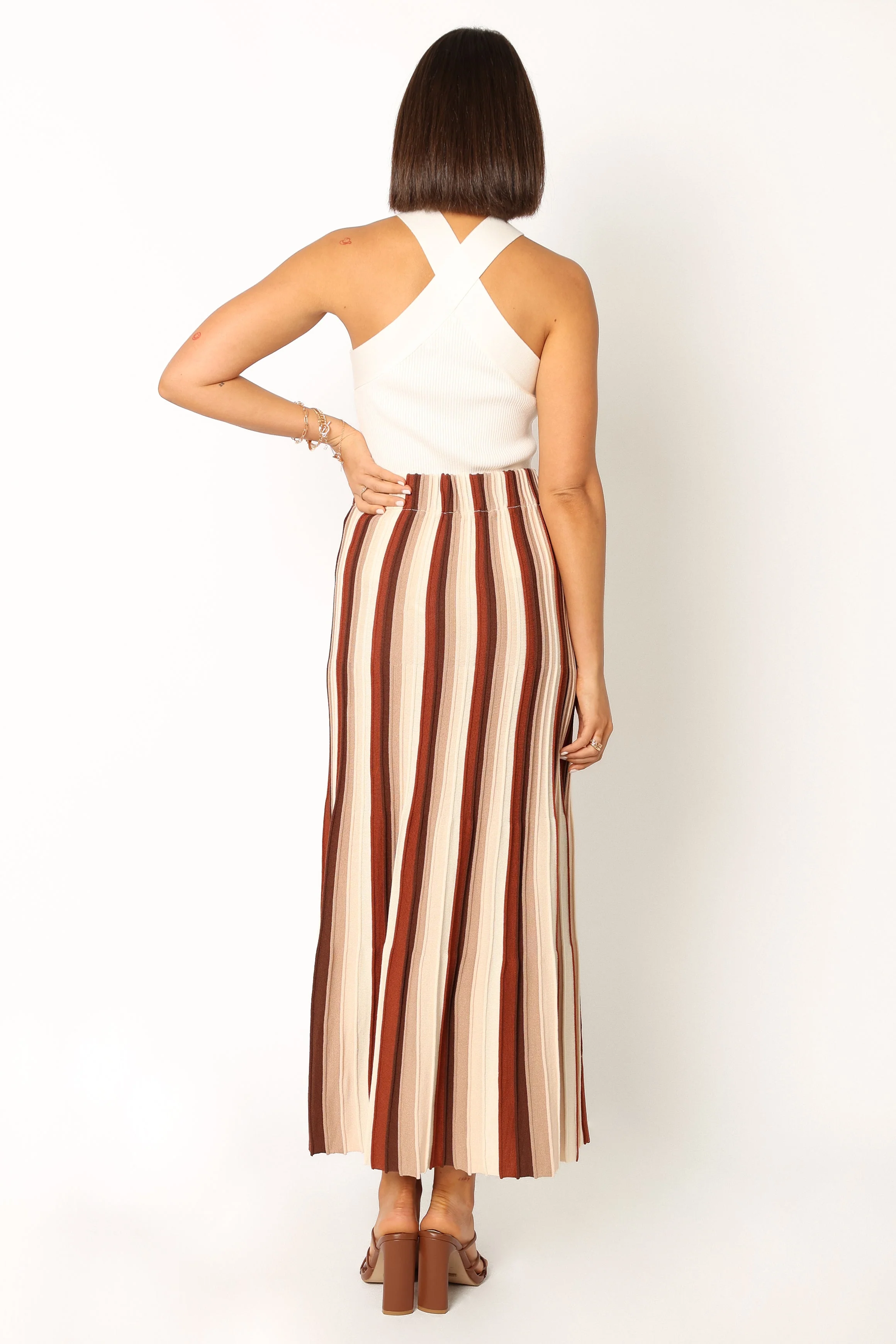 Jordie Knit Skirt - Neutral