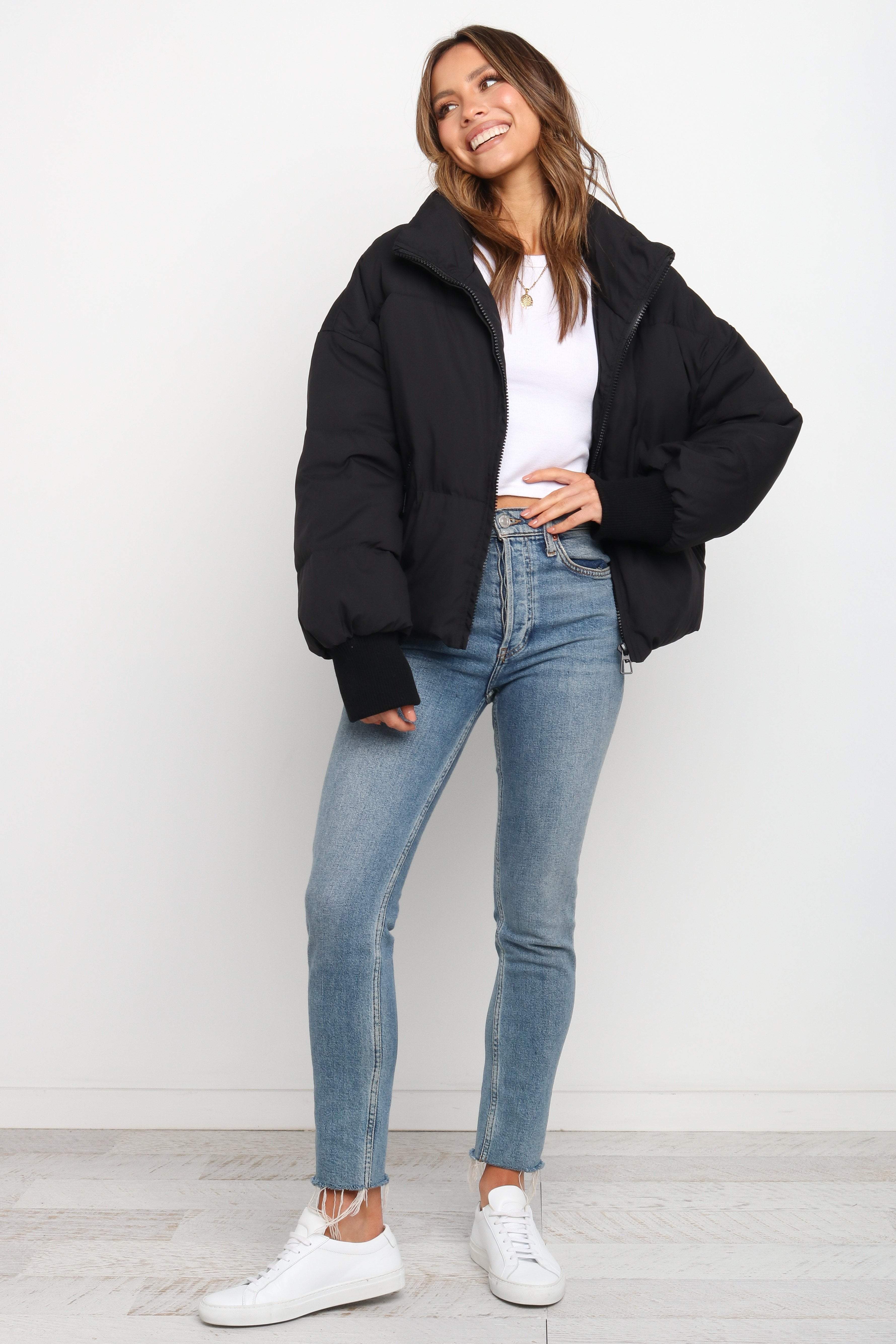 Edric Puffer Jacket - Black