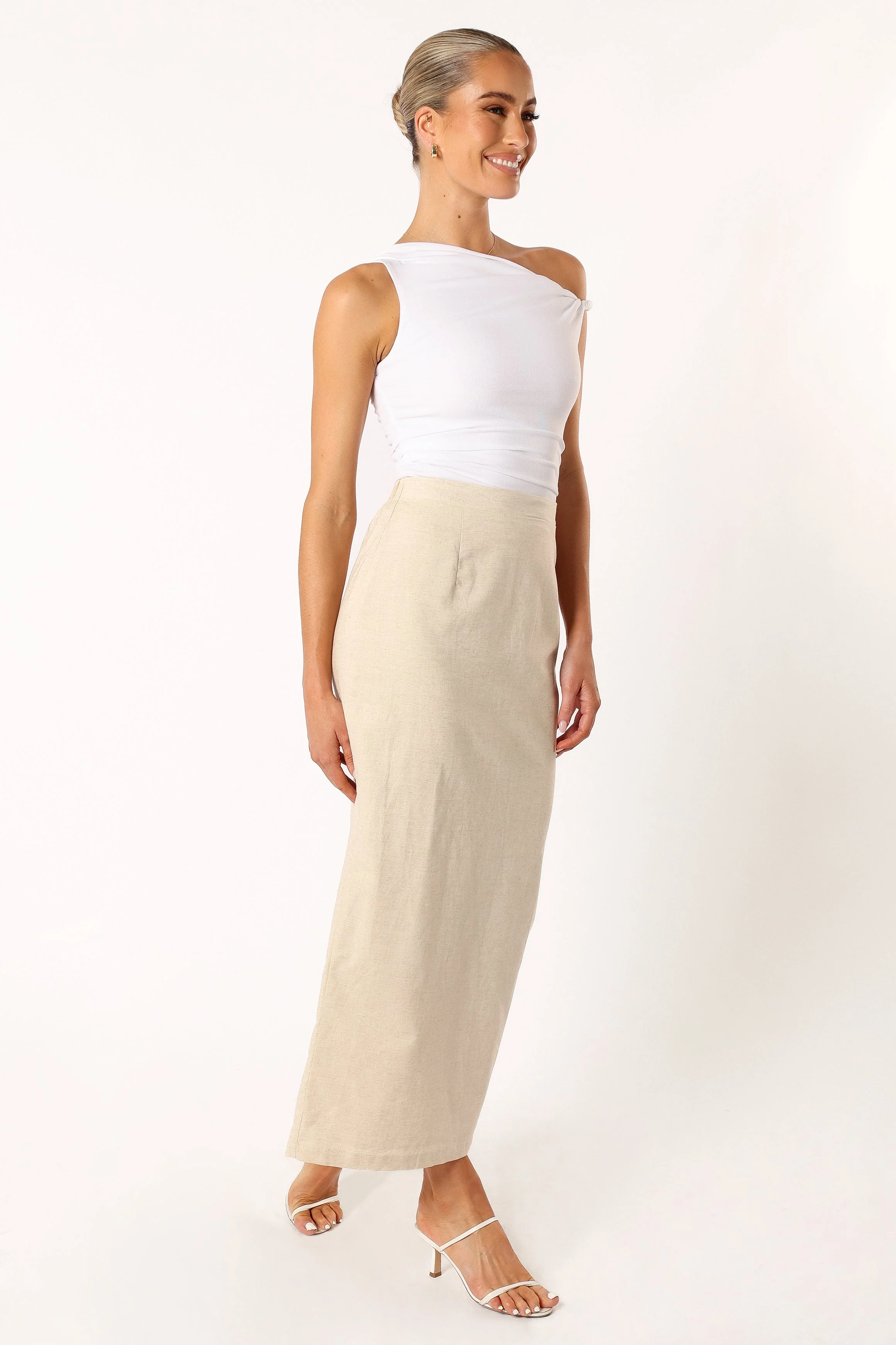 Genevieve Skirt - Oatmeal