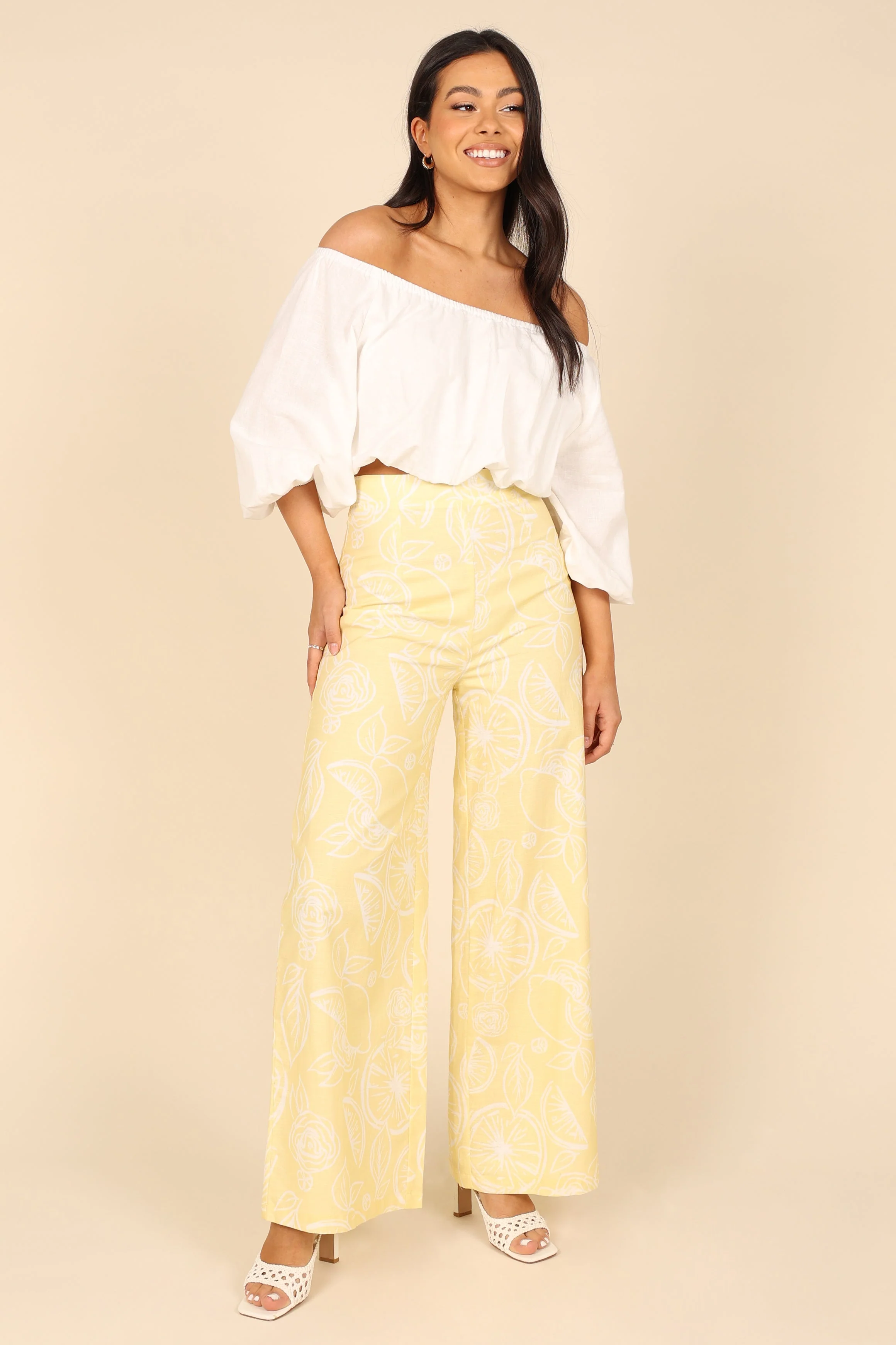Daydreamer Off Shoulder Top - White