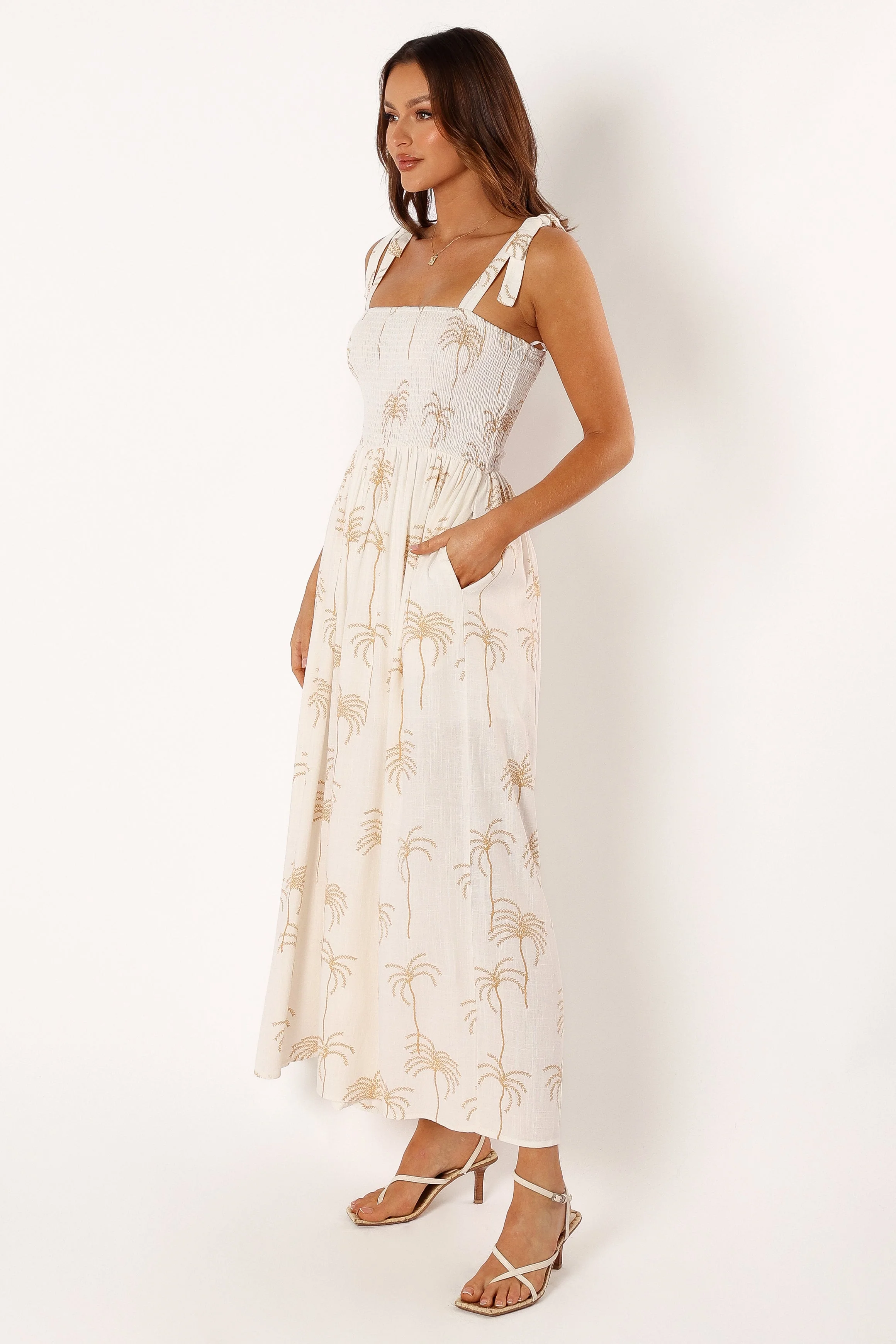 Ginelle Jumpsuit - White Print