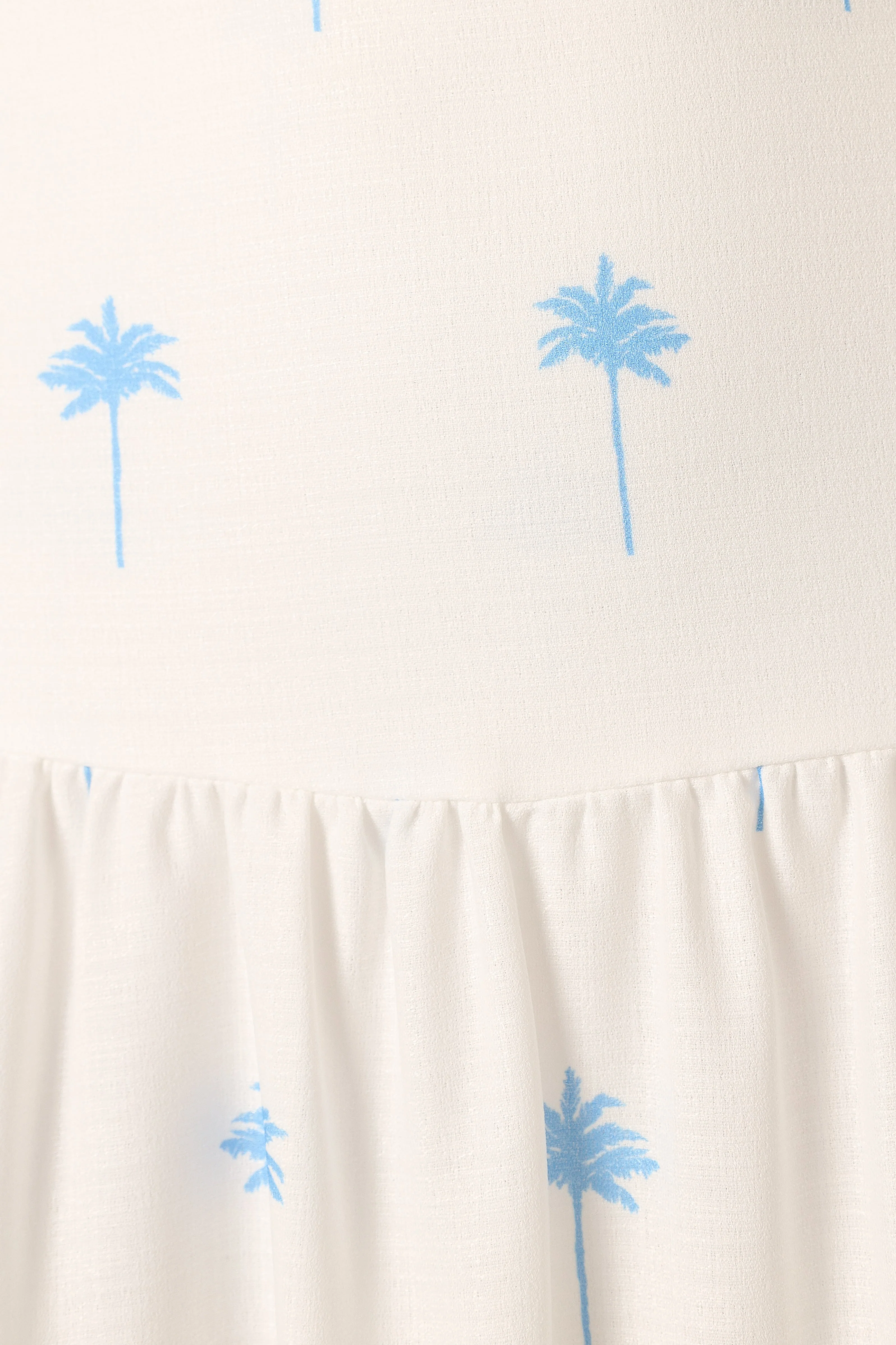 Greer Two Piece Set - White Blue