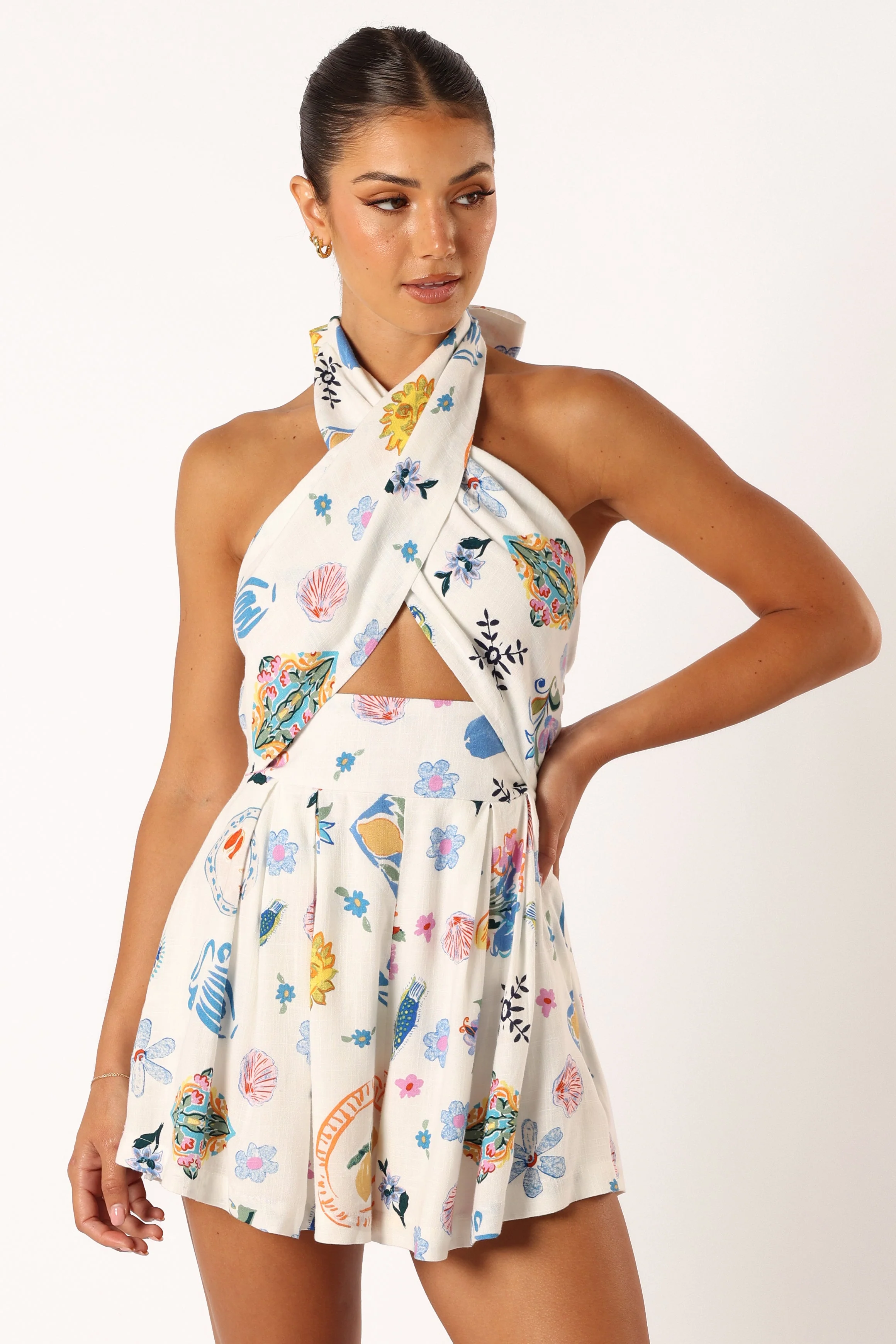 Lele Halter Playsuit - Portofino