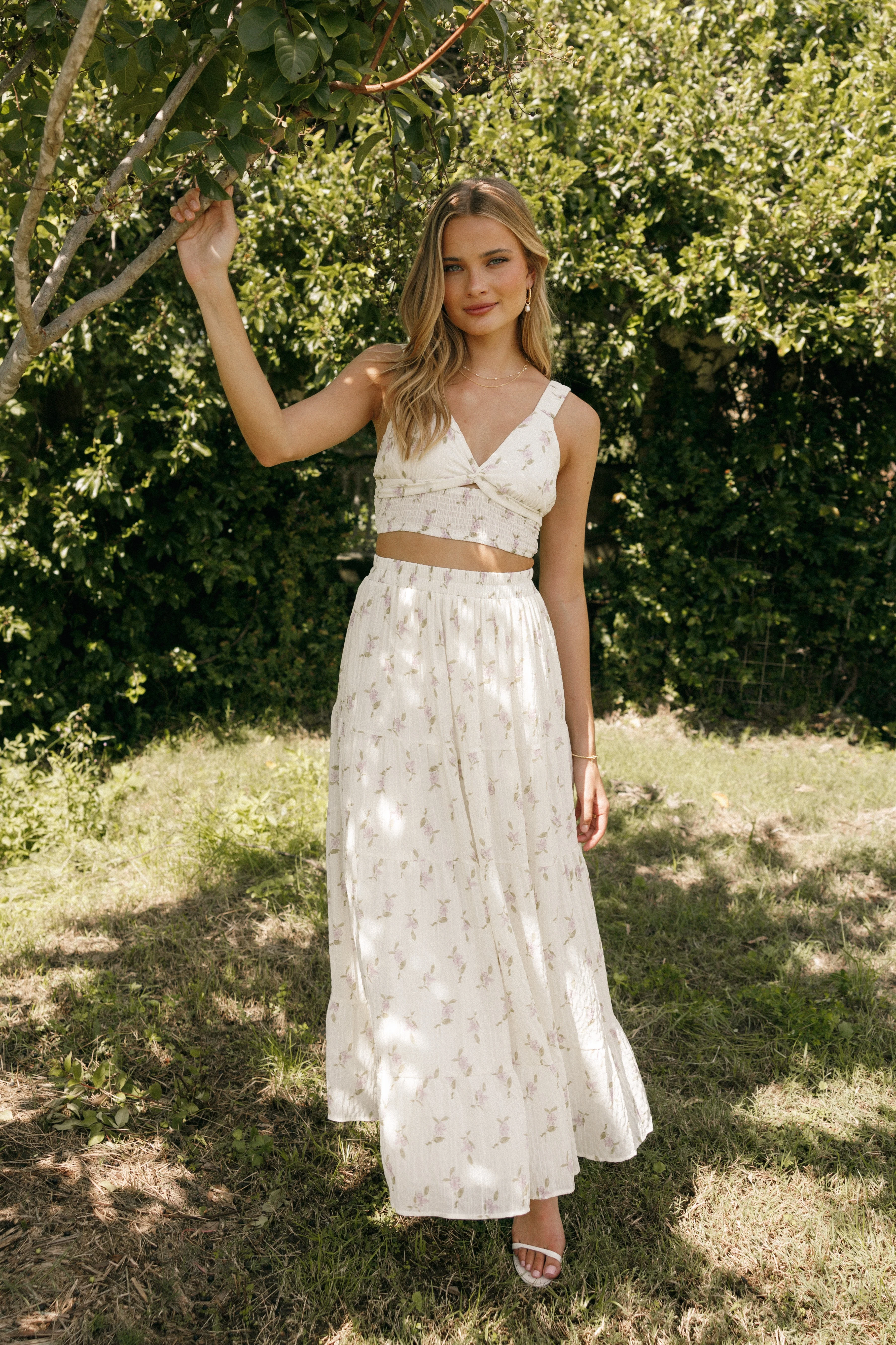 Helena Two Piece Set - Lilac Floral