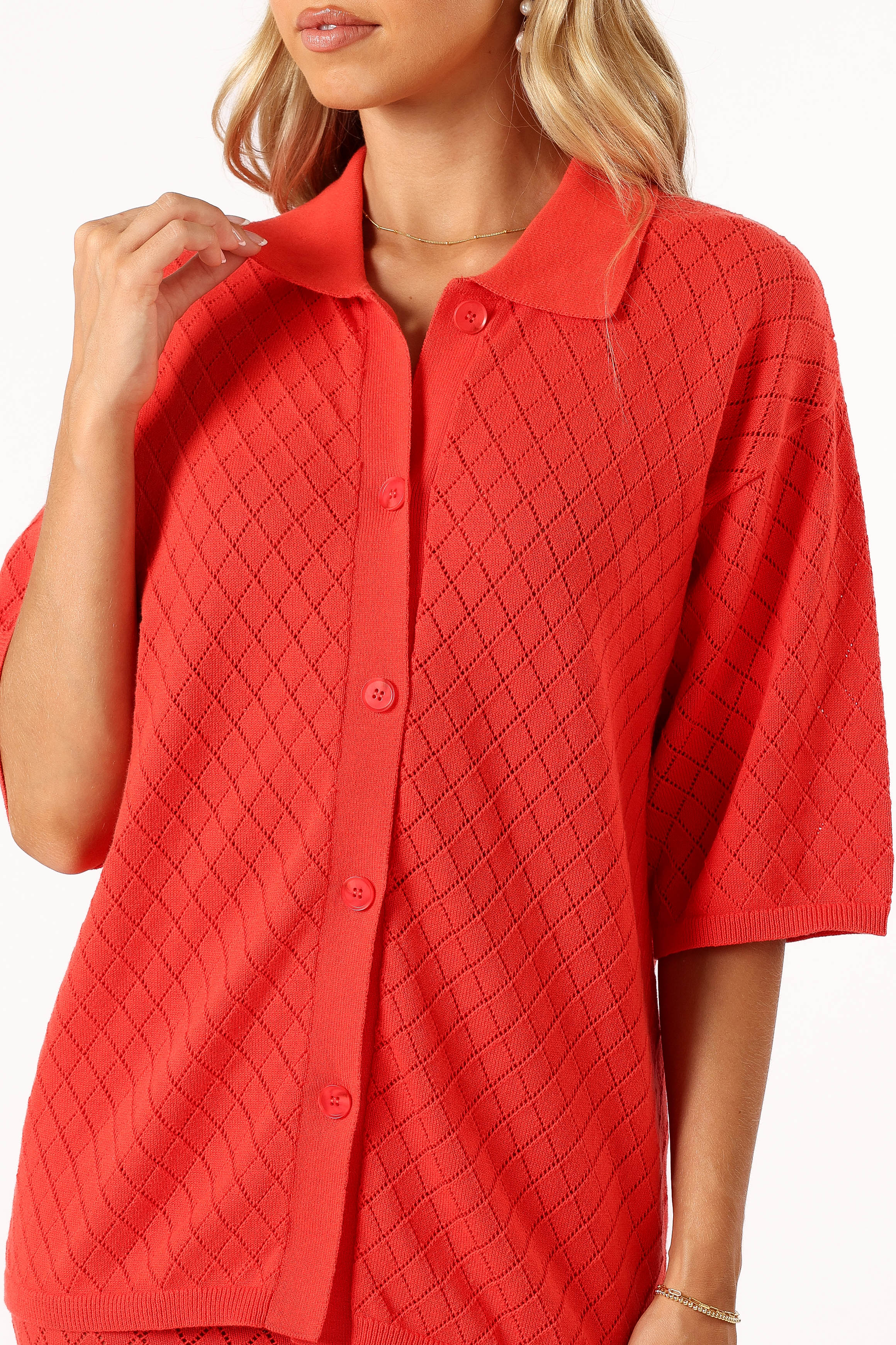 Stella Knit Top - Jaffa