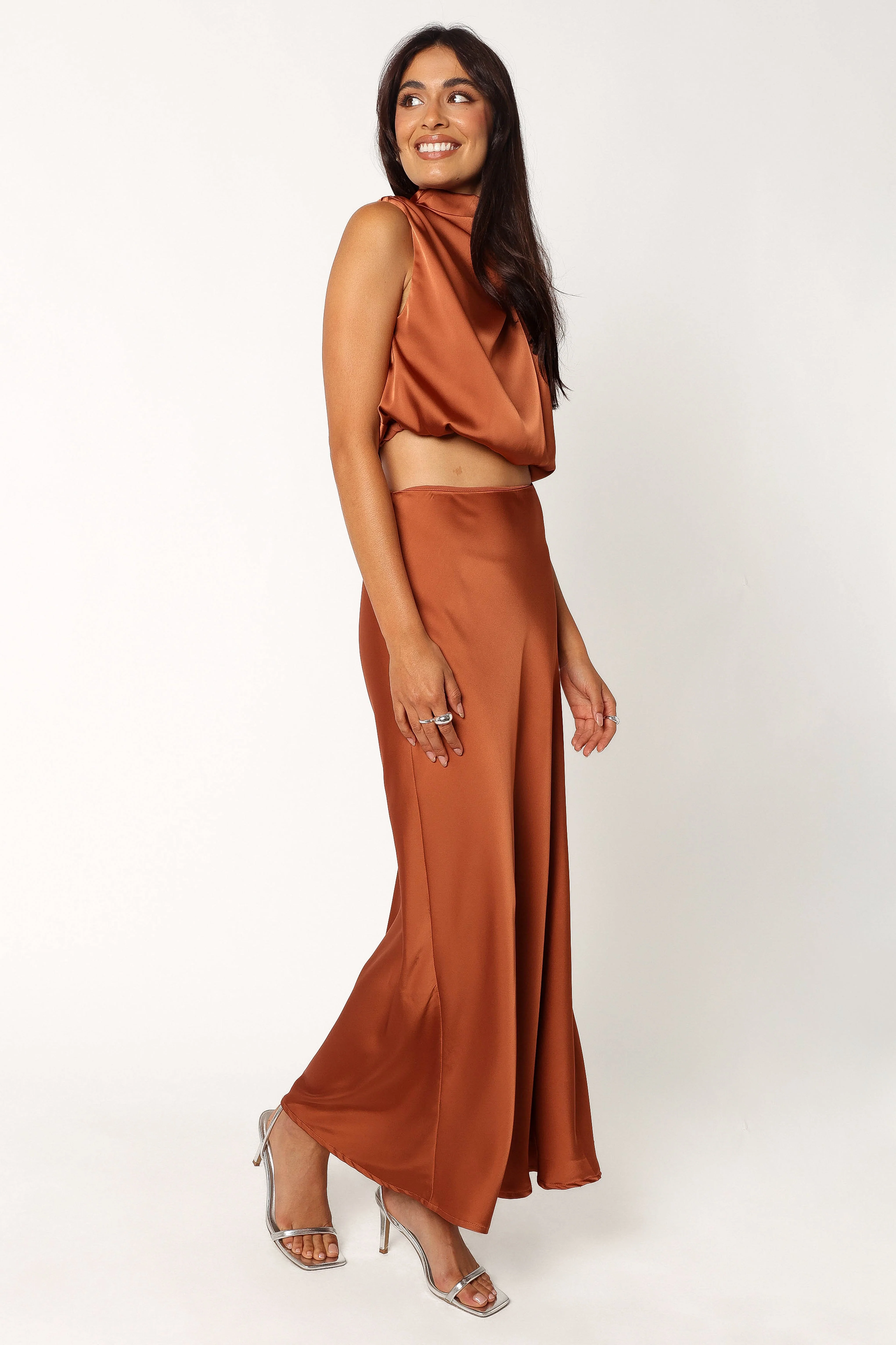 Fiorella Two Piece Set - Rust