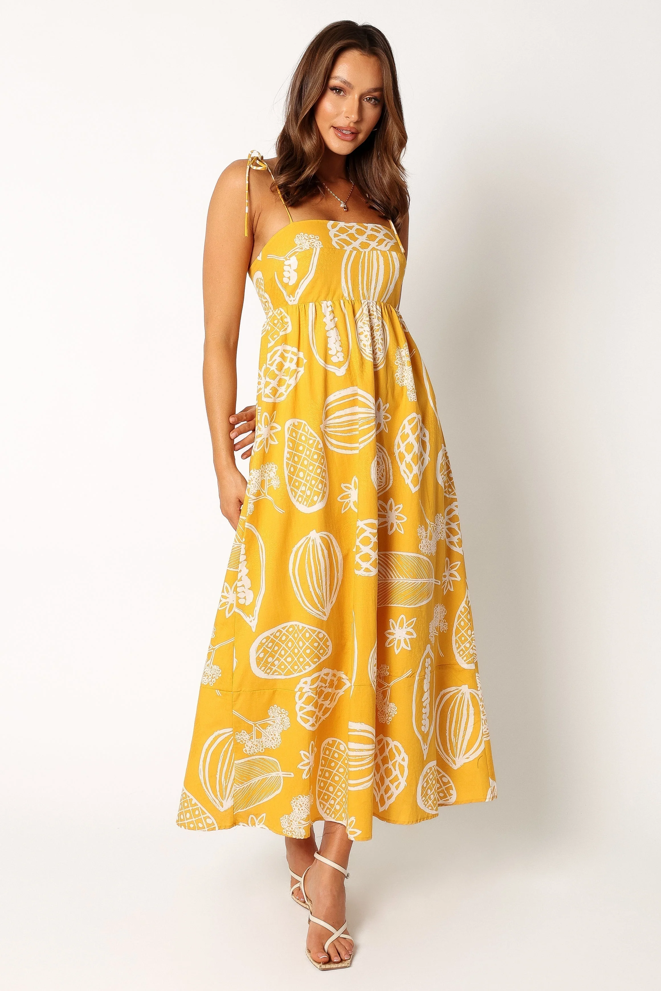 Sloane Maxi Dress - Yellow